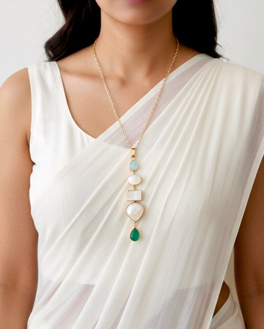 Statement Natural Stone pendants