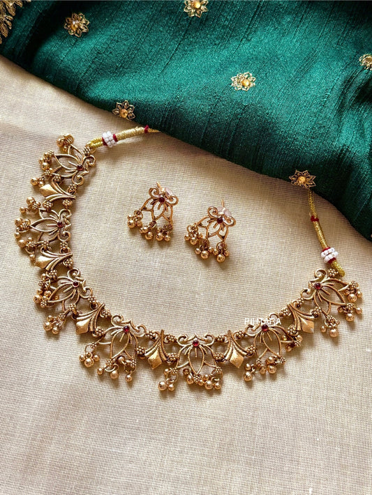 Filigree Necklace Set