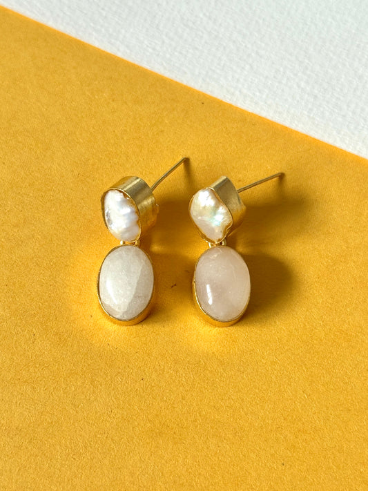 Pearl earrings