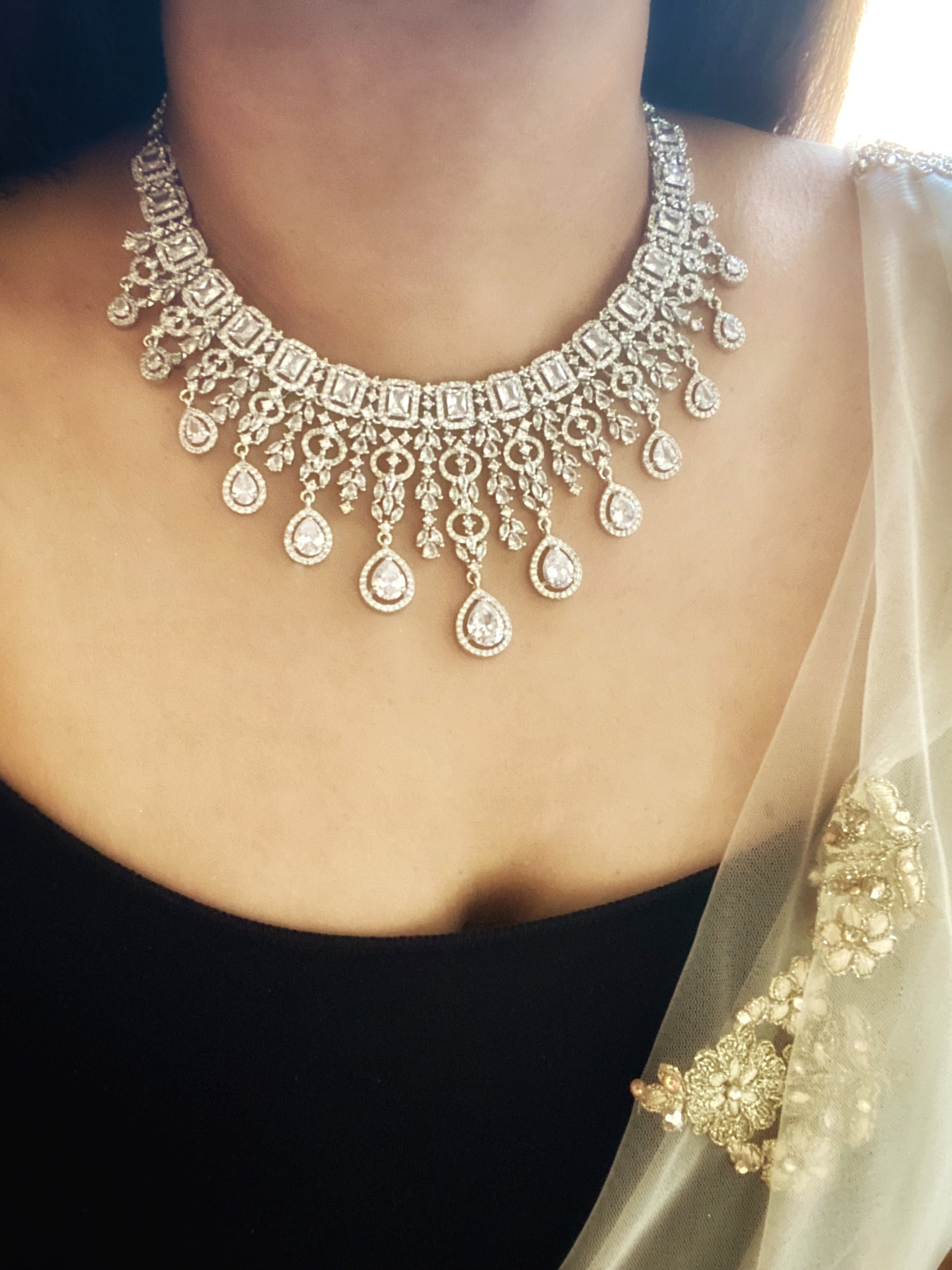 Diamond Necklace Designs Simple Necklace For Bride Buy Bridal