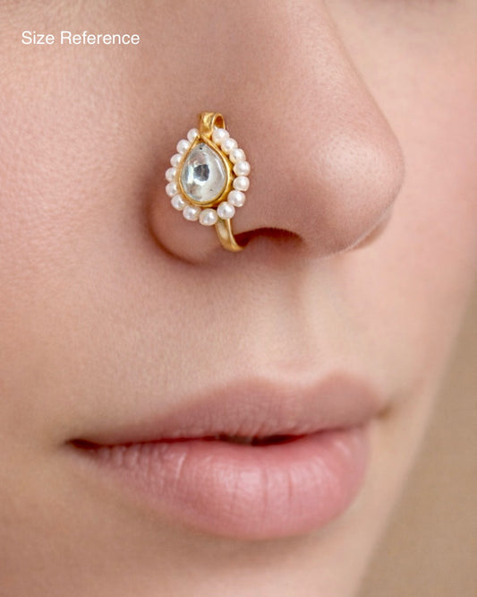 Kundan Nose Pin