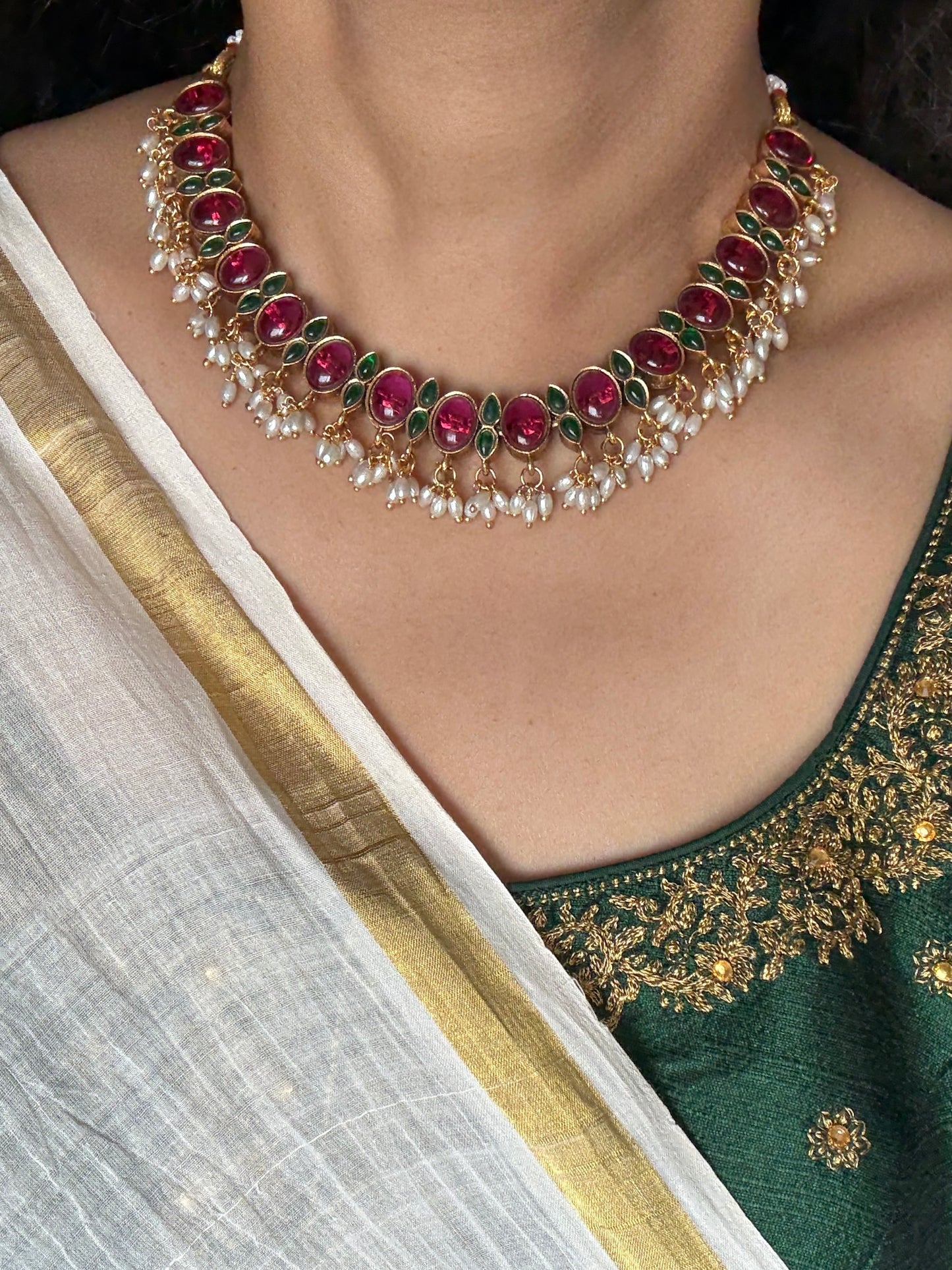 Reversible Necklace Set - PA177N24