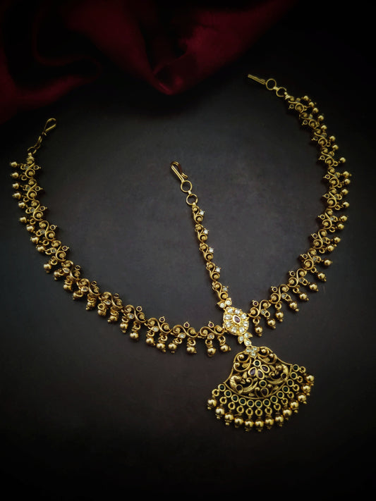 golden mathapatti for south indian weddings