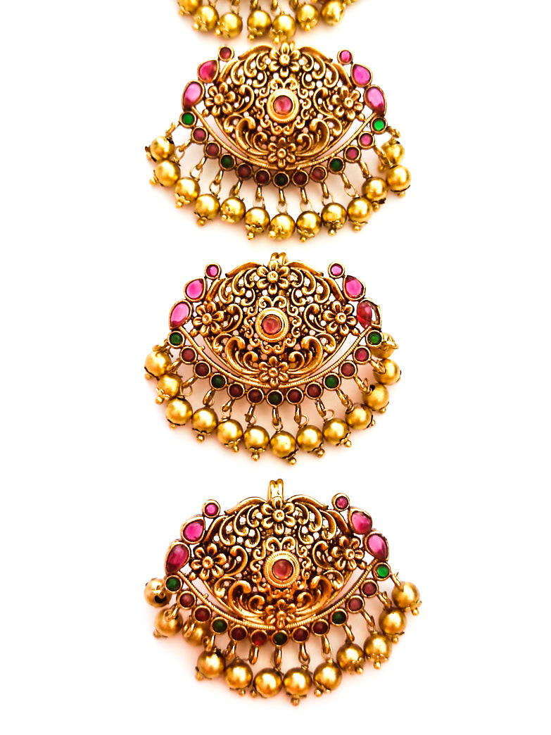 Antique hair braid accessories - jadai