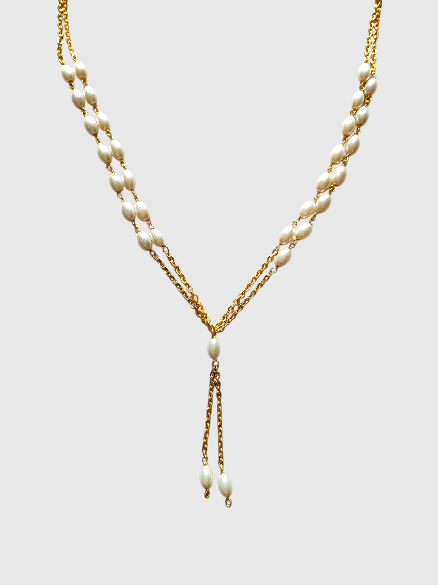 Layered Pearl Necklace for women