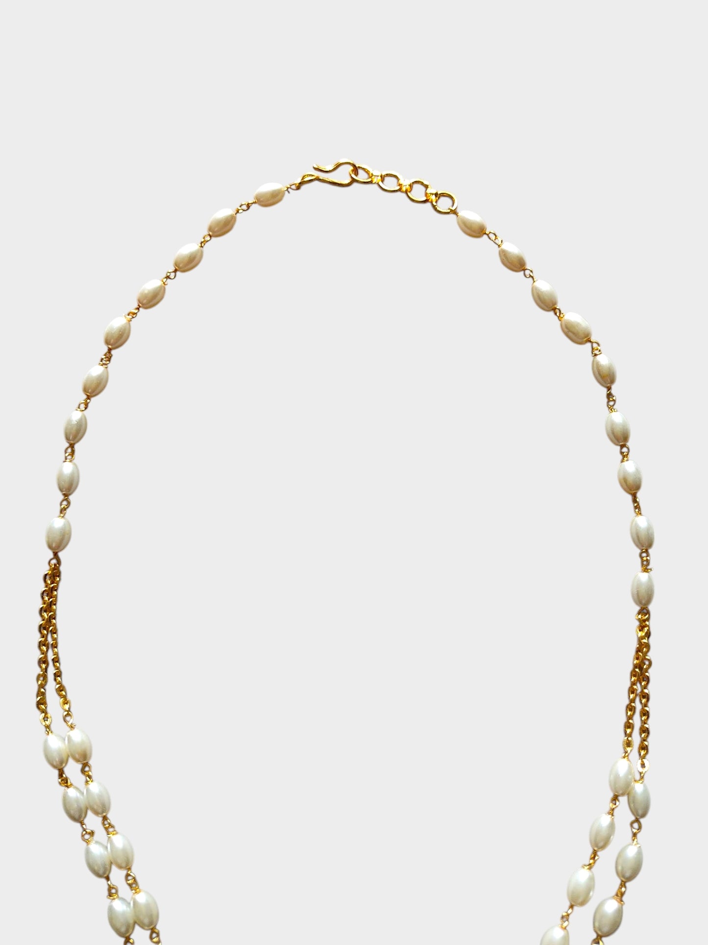 Layered Pearl Necklace for women