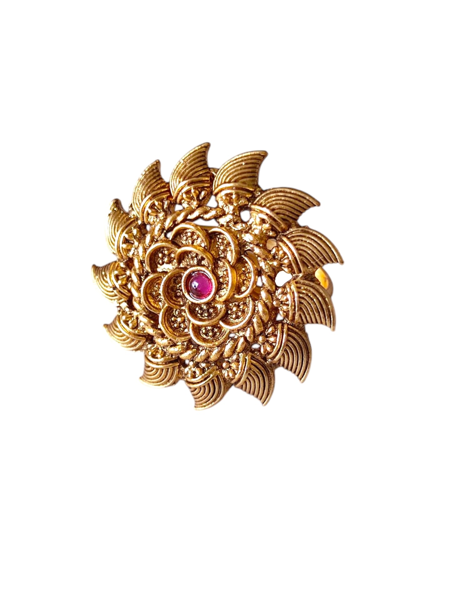 Gold-plated Antique finger ring for women online