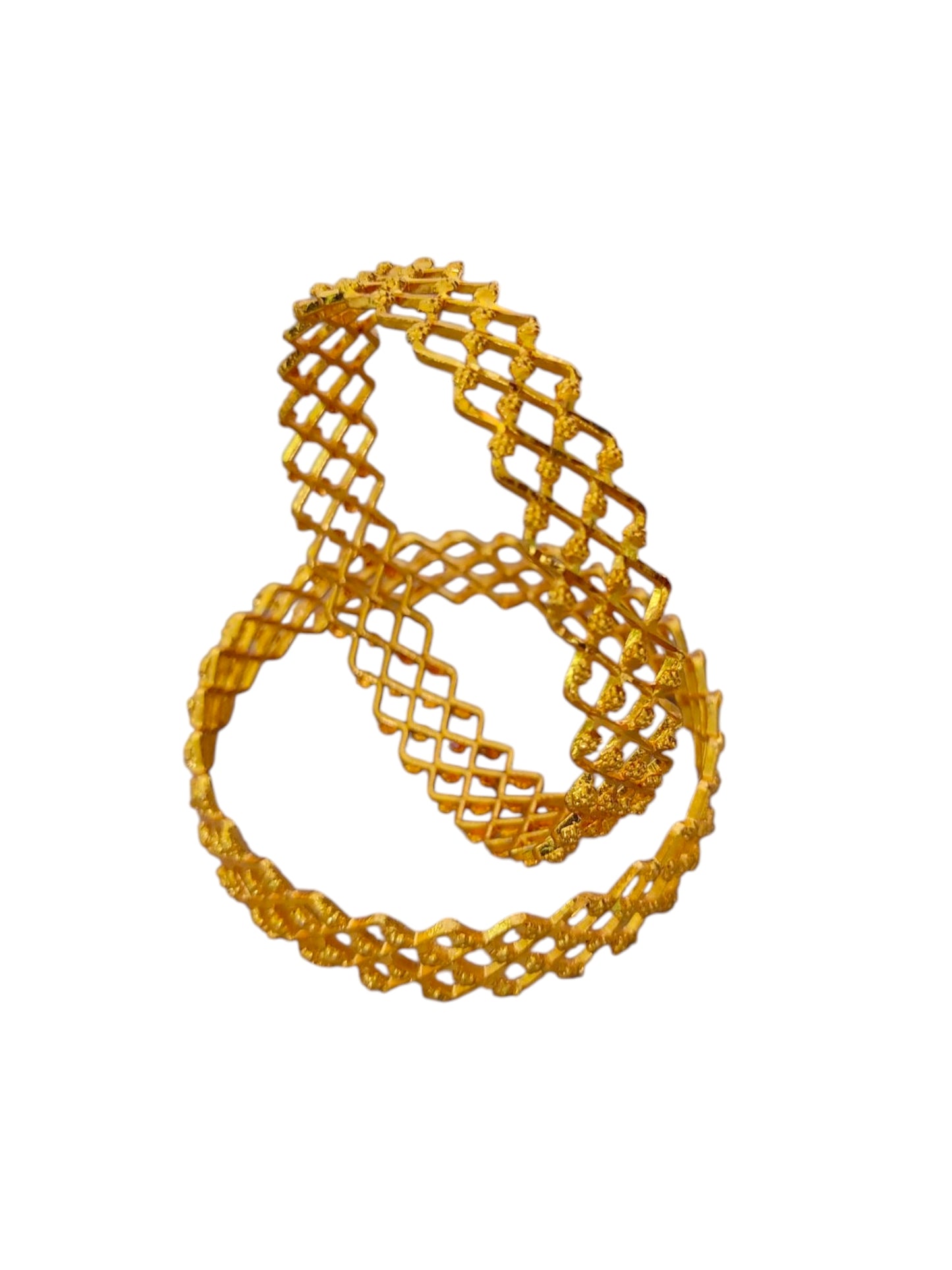 Gold Bangles - PA028B22