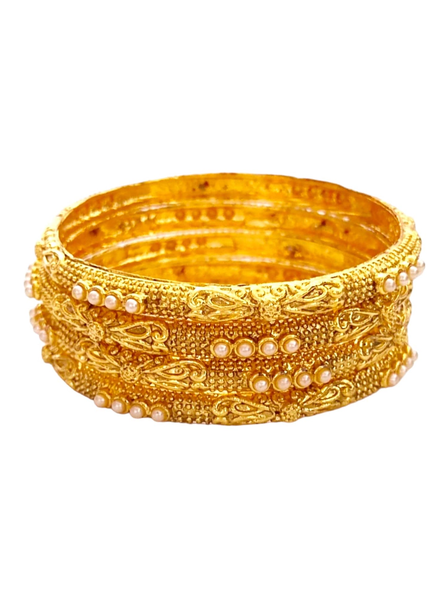 antique bangles with pearls for women