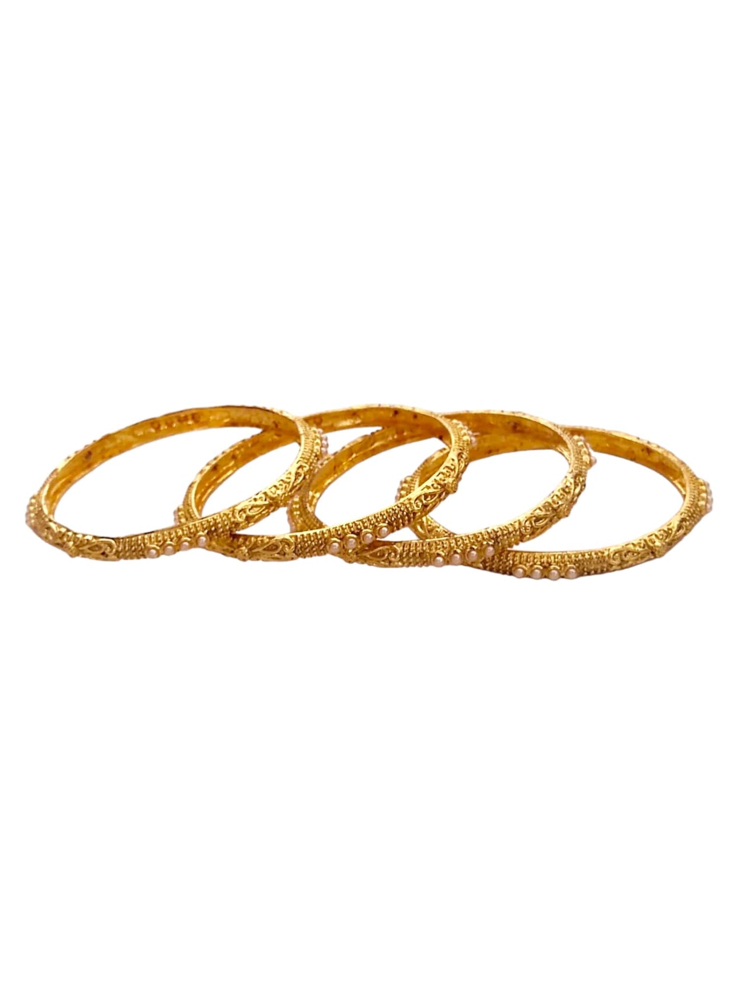 antique bangles with pearls for women