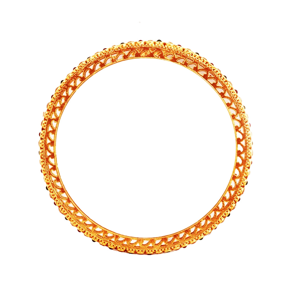 Buy Red and Green Stone Bangles online in India