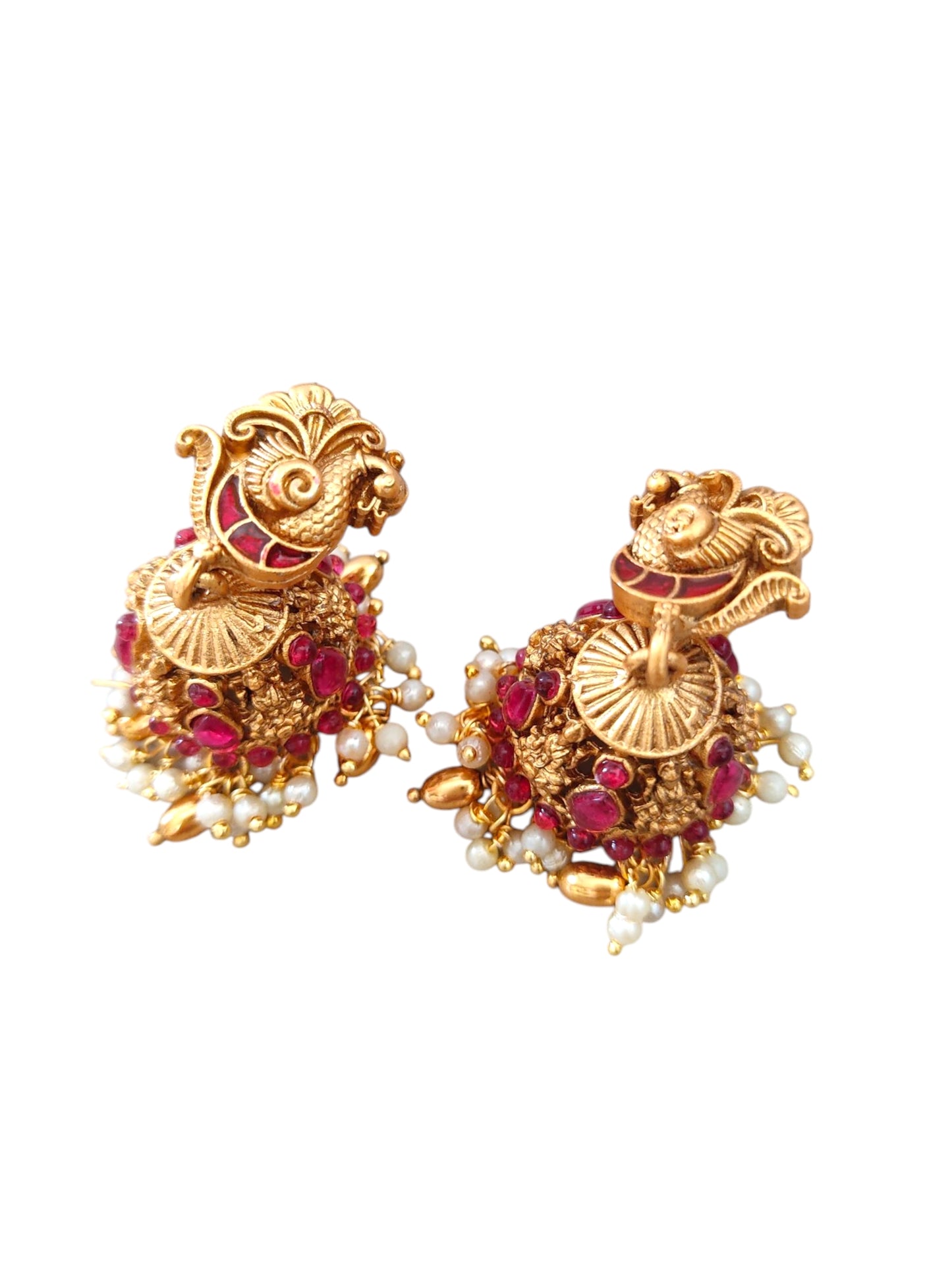 Gold plated Temple Bridal Choker Set for women