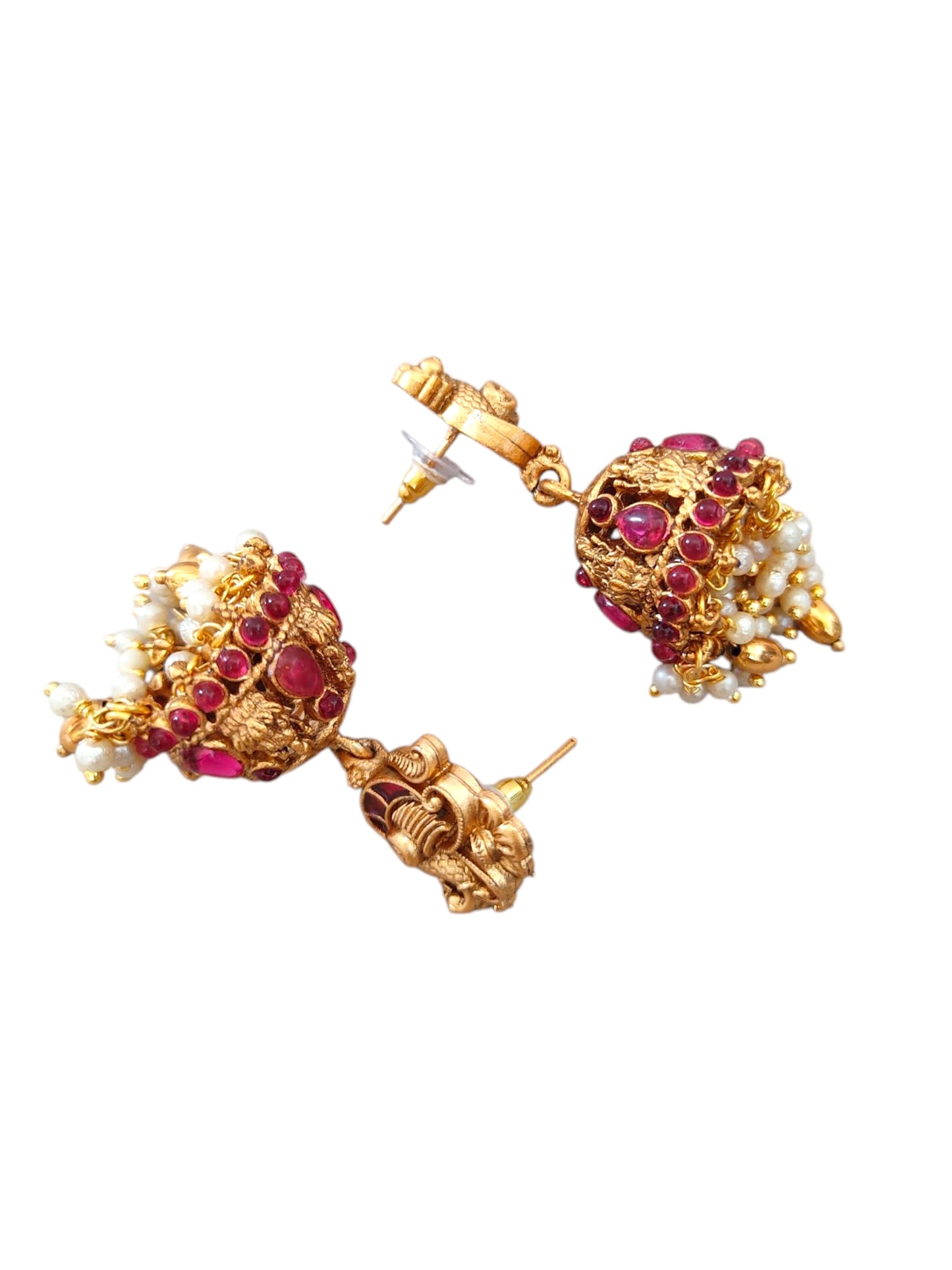 Gold plated Temple Bridal Choker Set for women