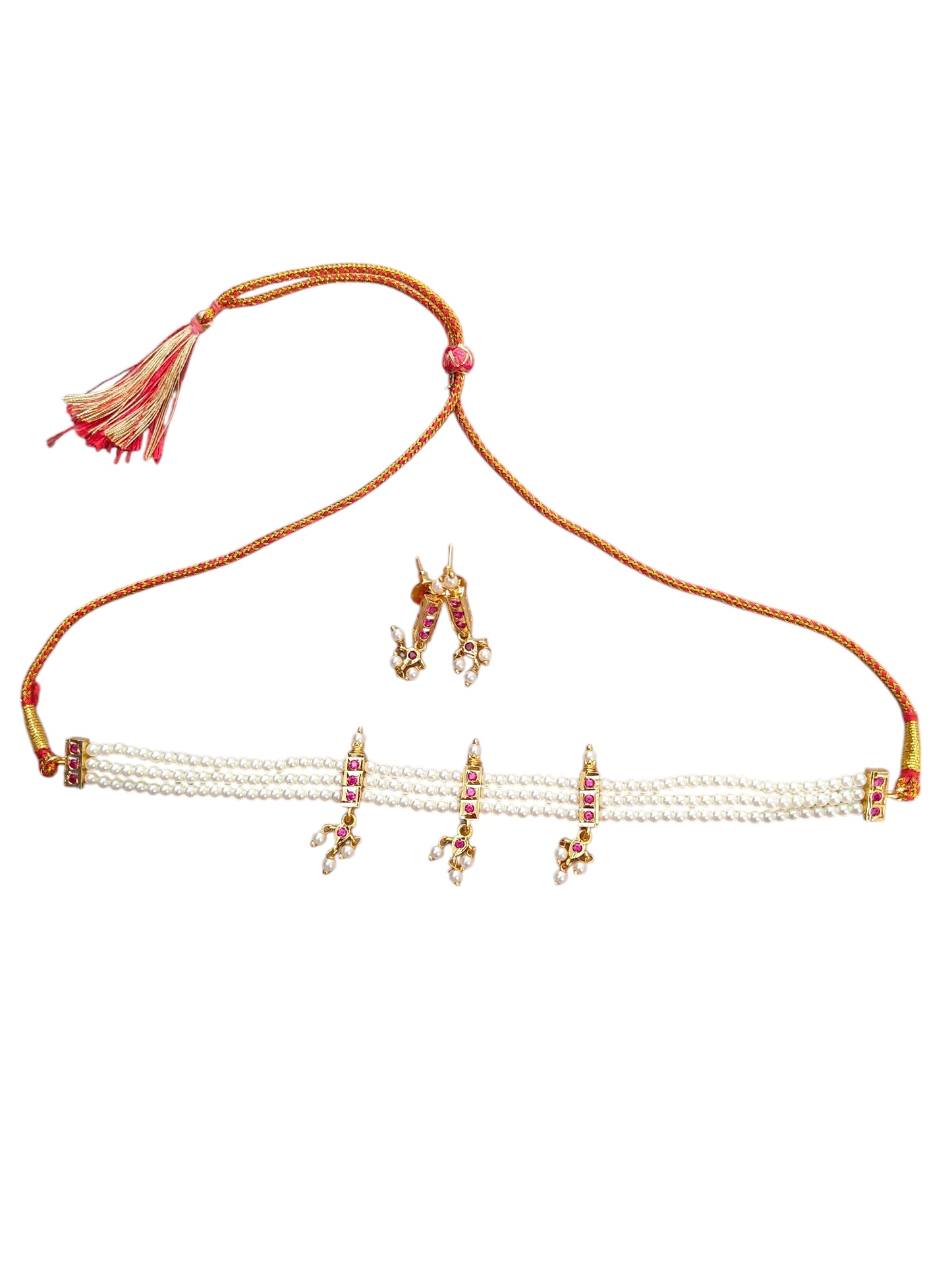 Pearl Choker Set