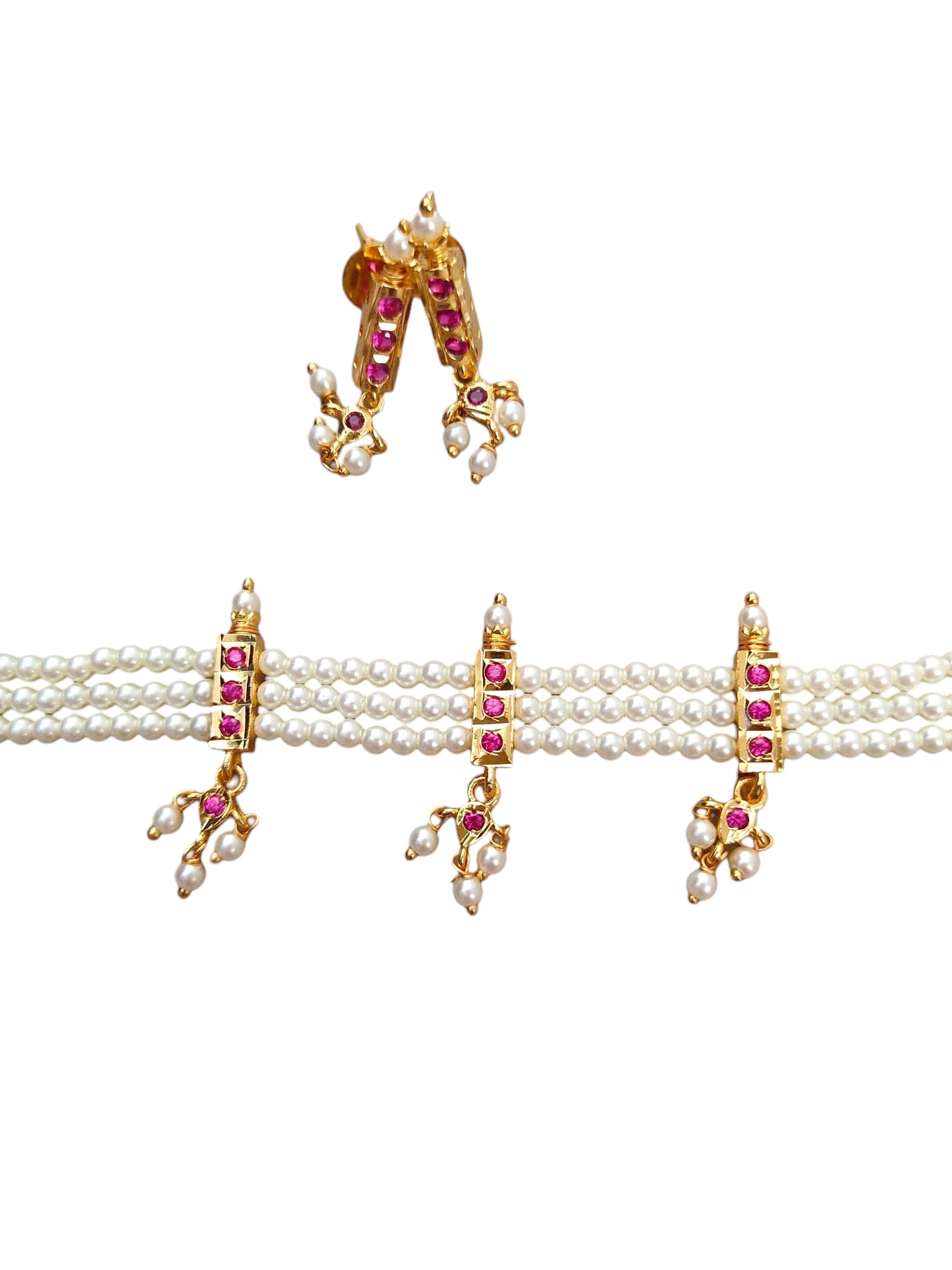 Pearl Choker Set