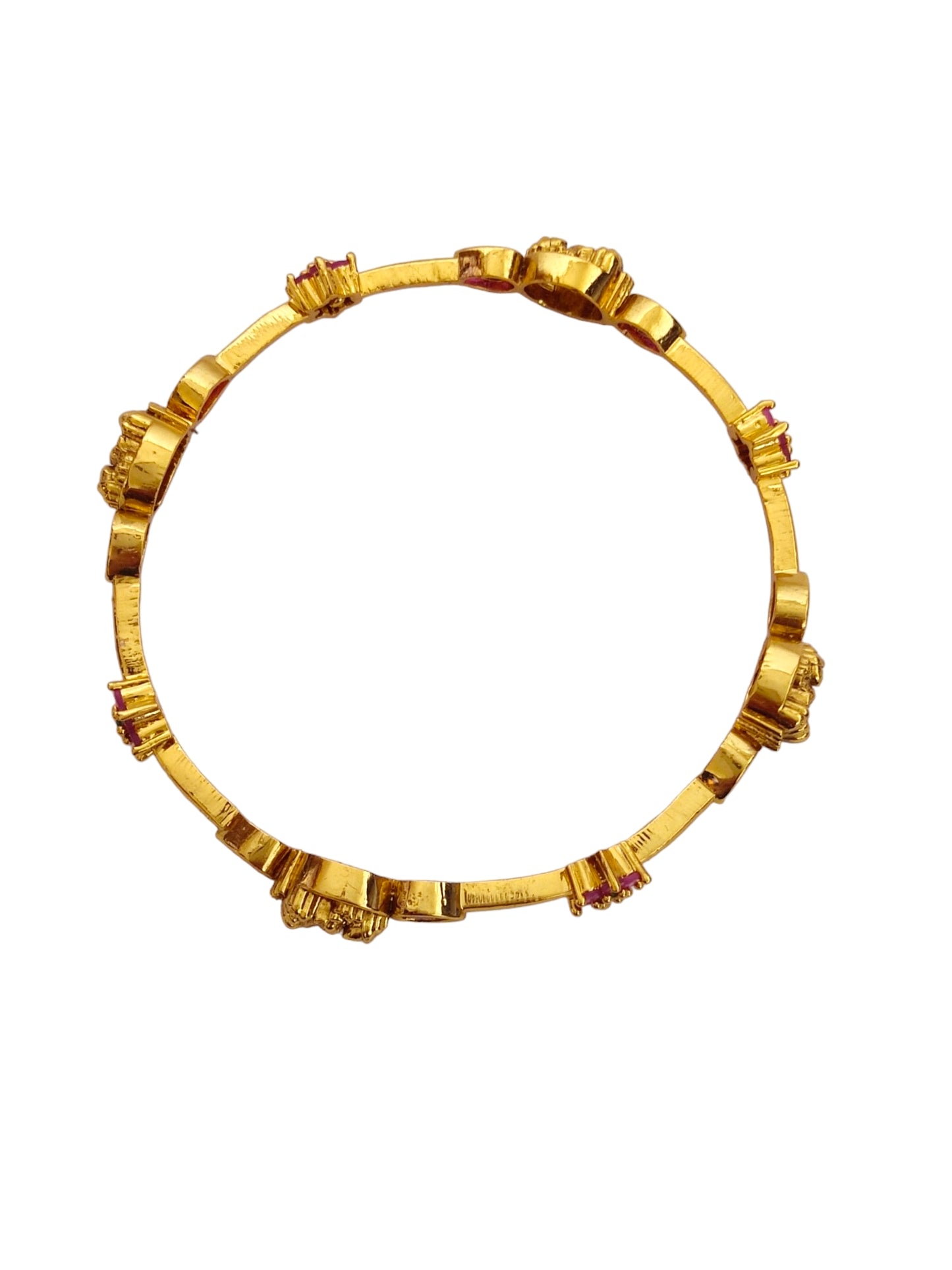 Temple Gold-plated bangles for women