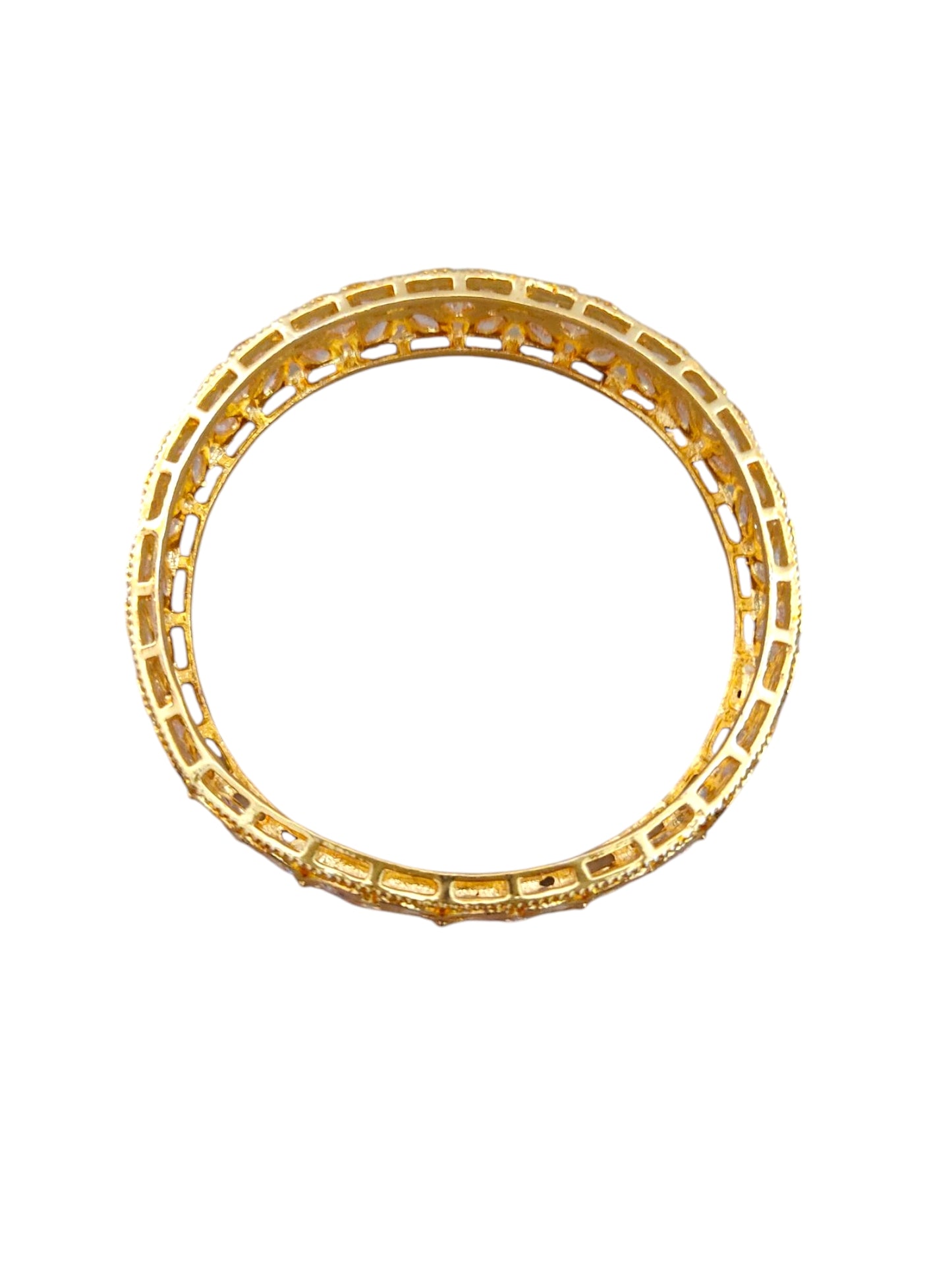 Gold-Plated Kundan Bangles