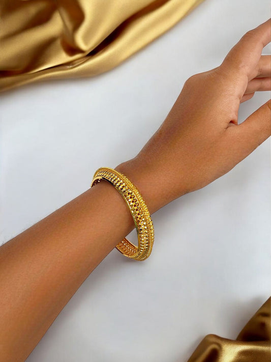 Gold-plated bangles for women online
