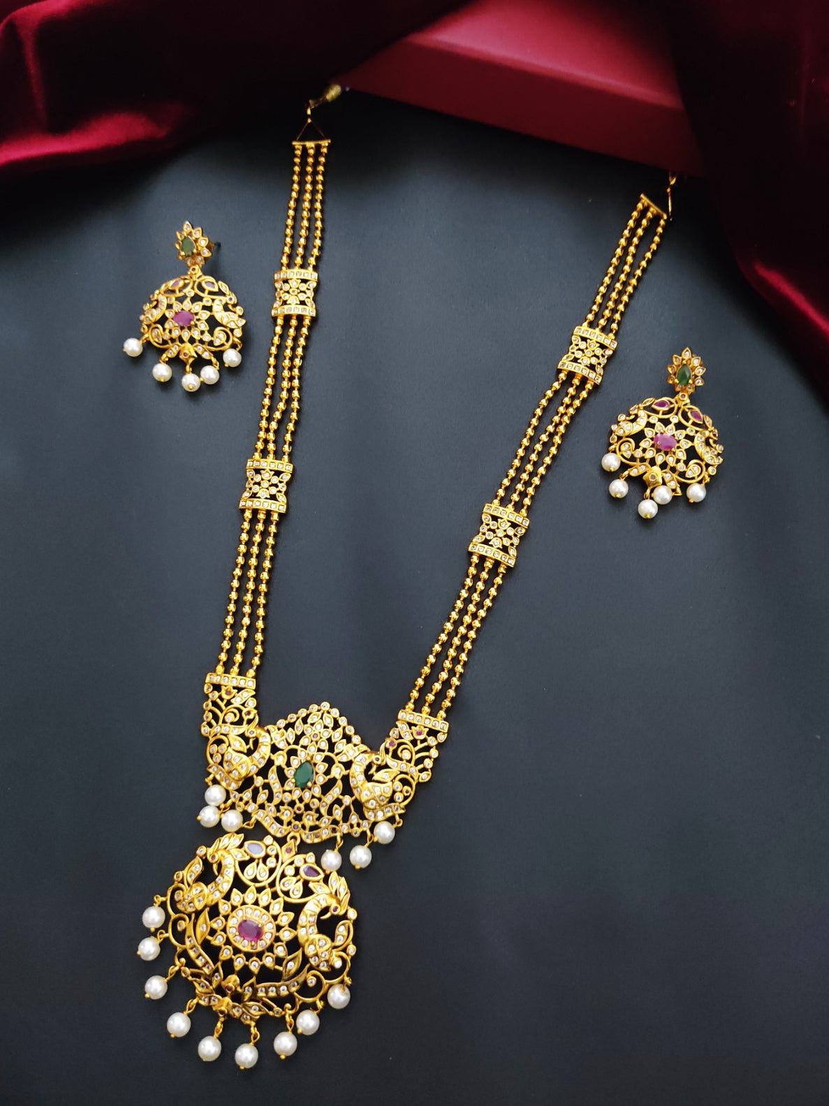 CZ Necklace Set - PA084L22