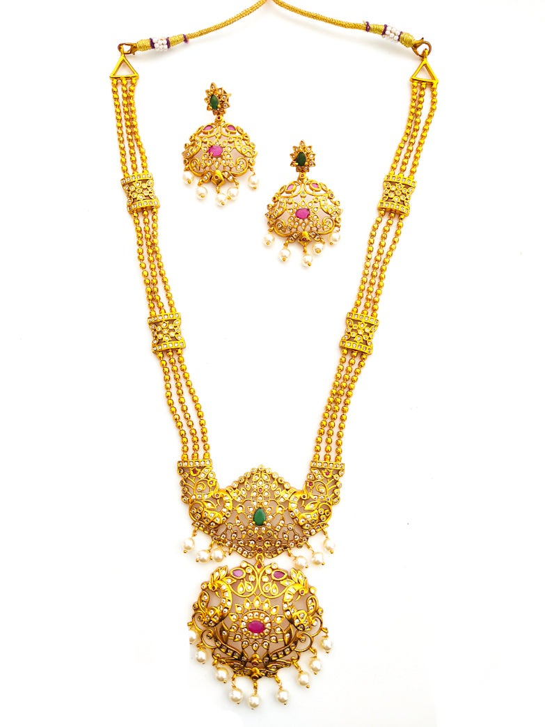 CZ Necklace Set - PA084L22