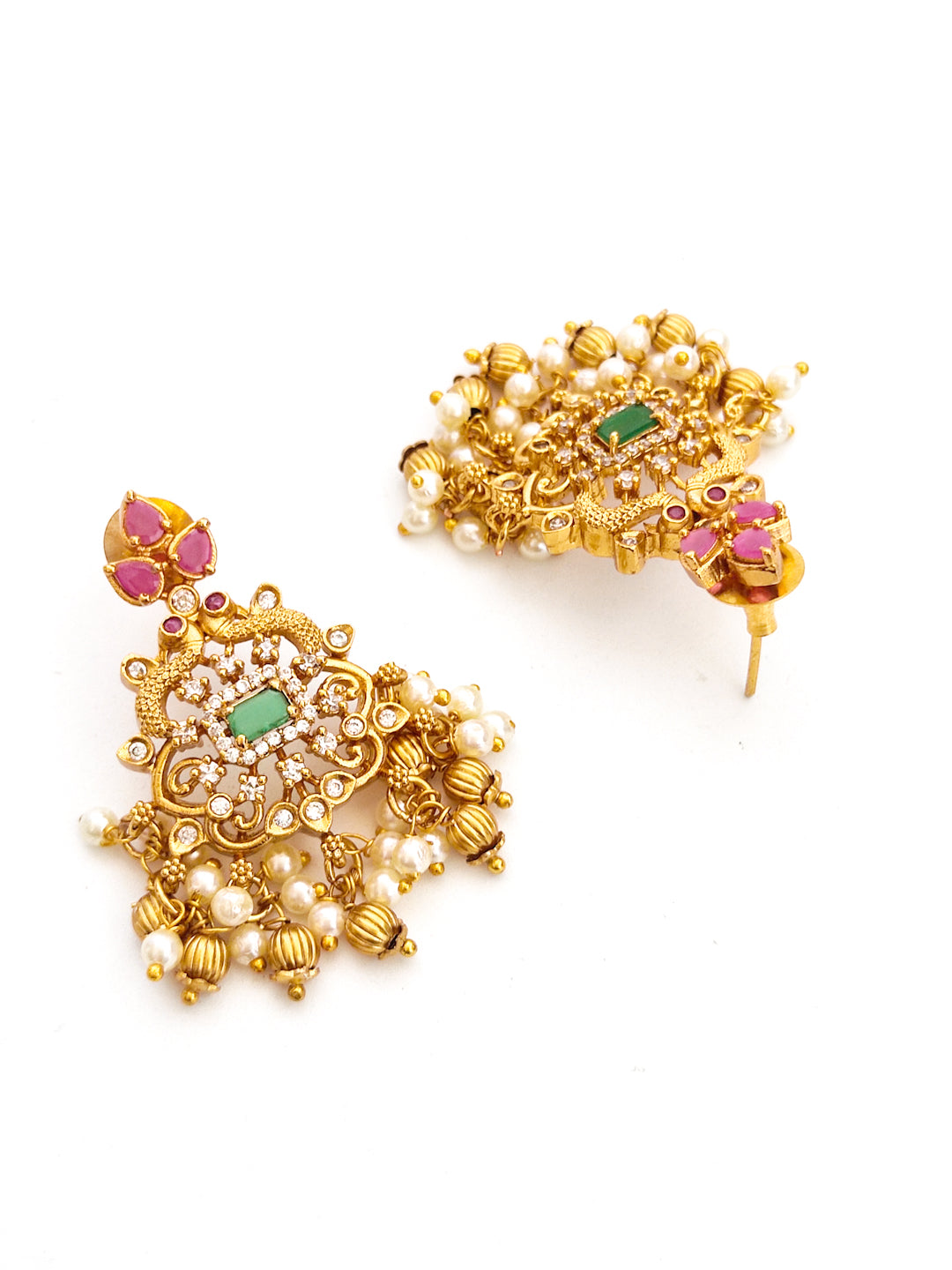 buy pearl necklace set with pendant online India
