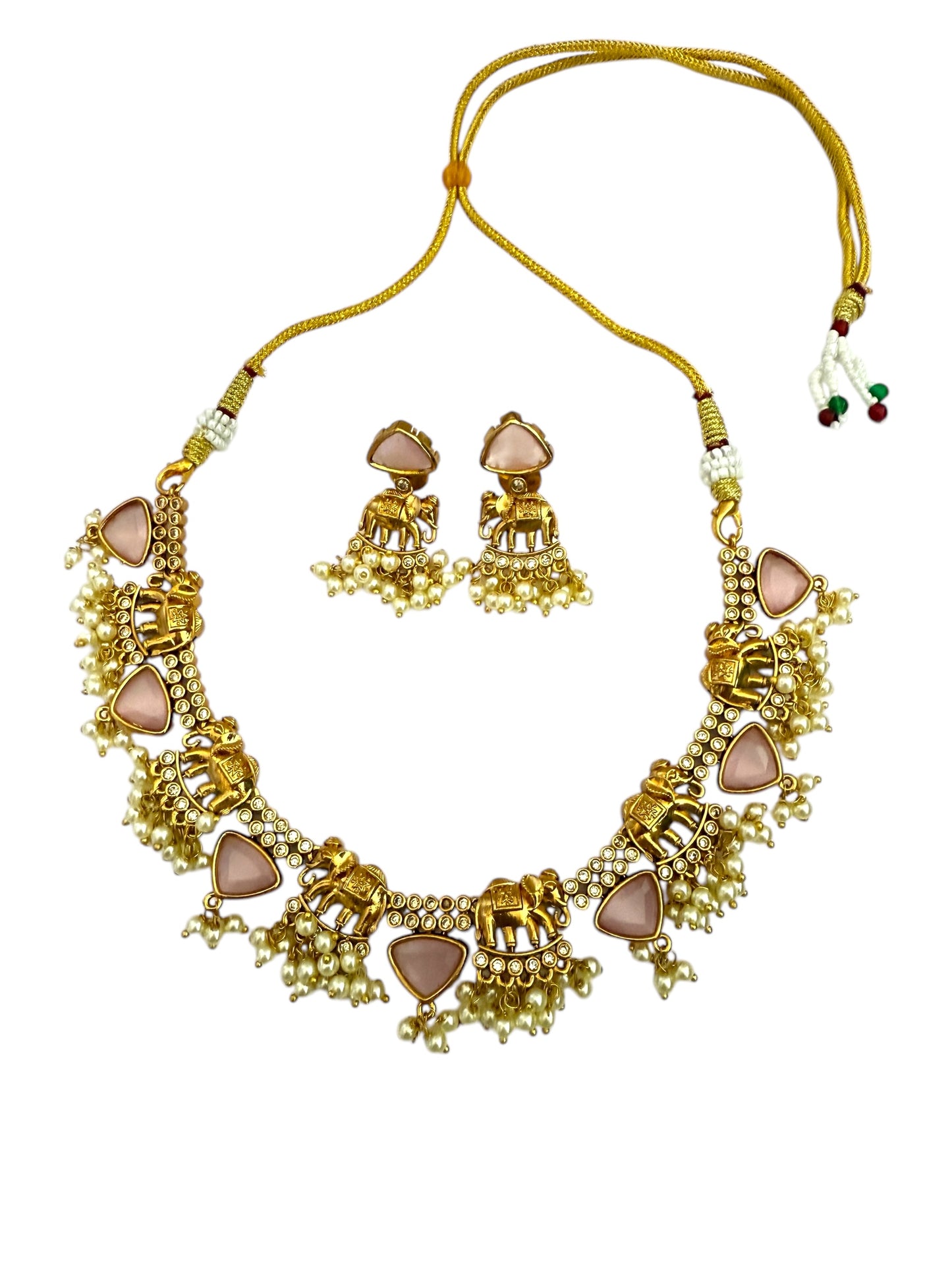 Pink Necklace Set - PA180N25