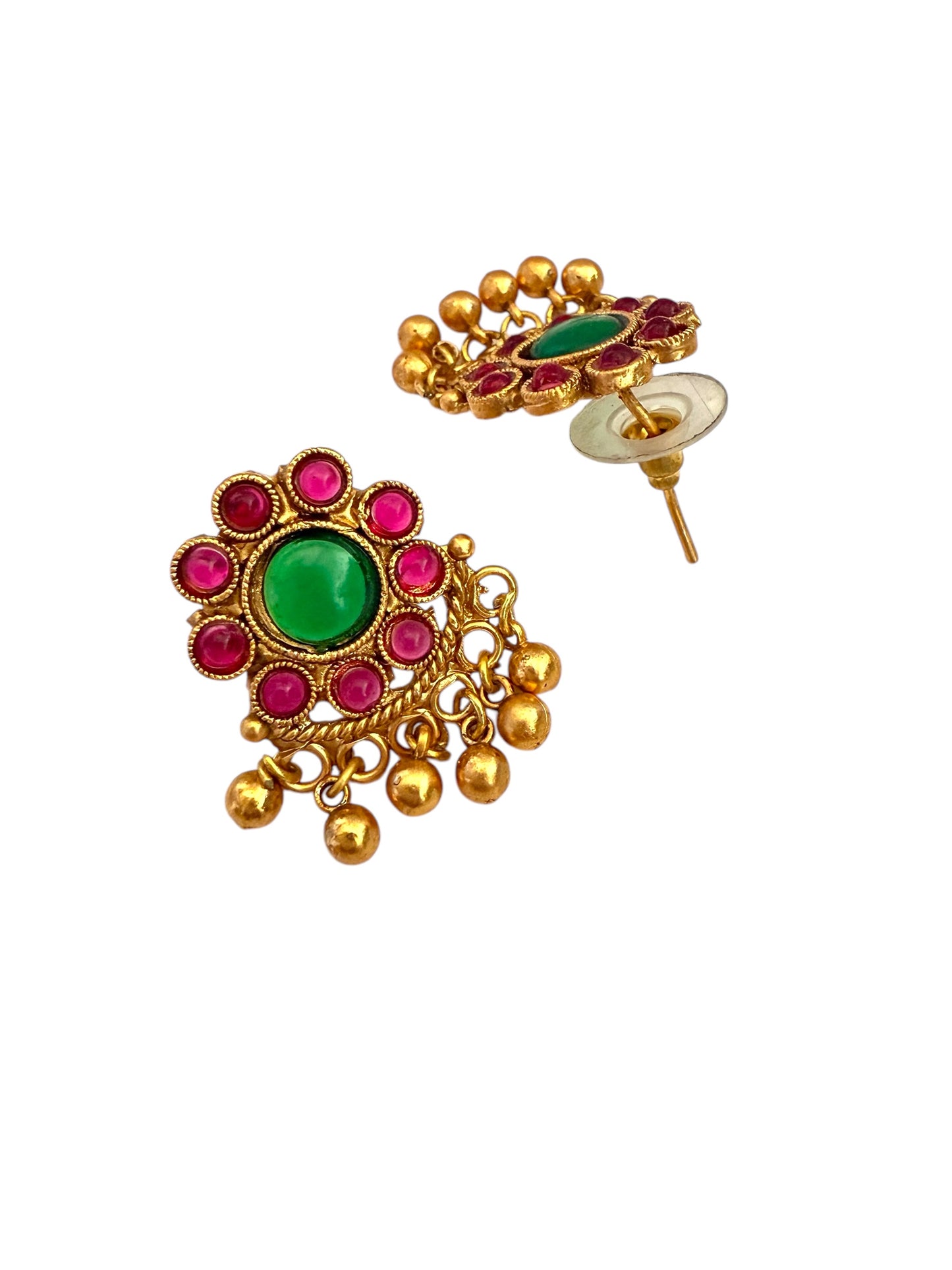 Red Green Traditional Choker Set for Women Online
