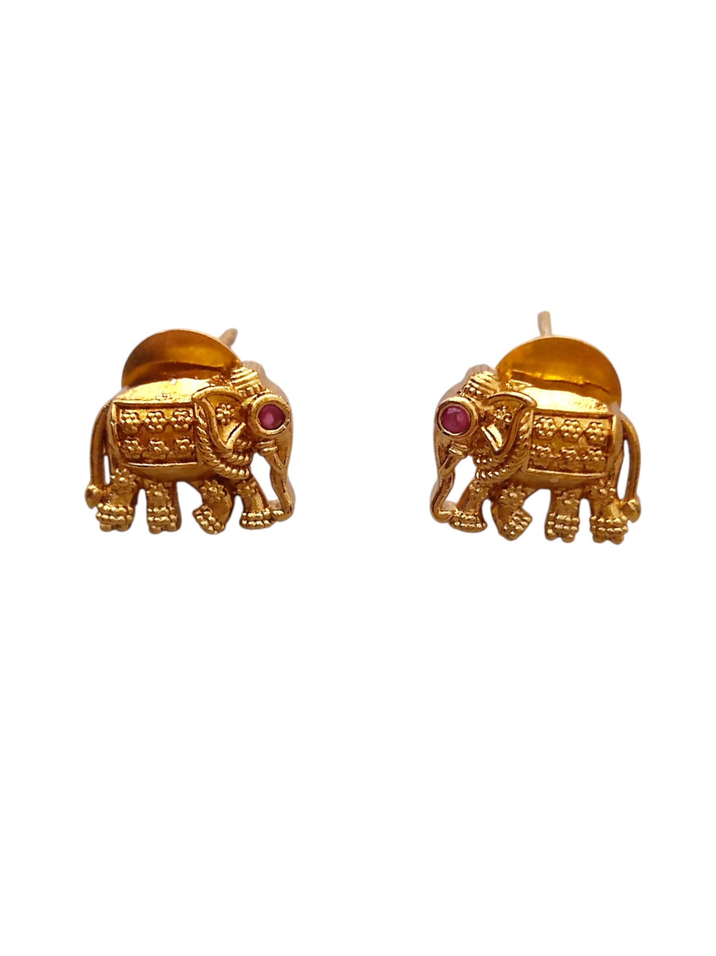 Gold-plated elephant design necklace set for women online