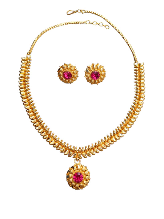 Gold Necklace Set