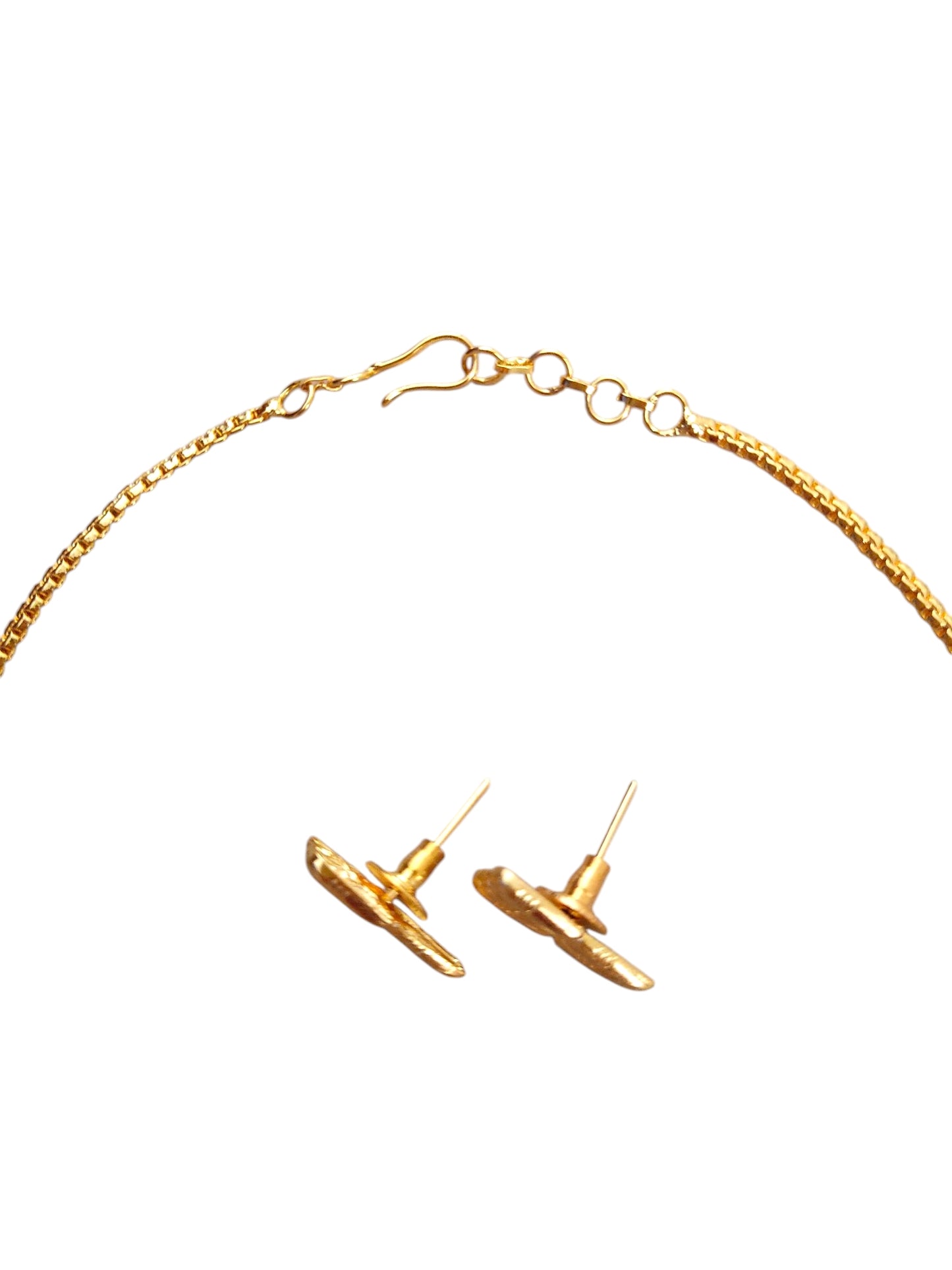 Gold Necklace Set