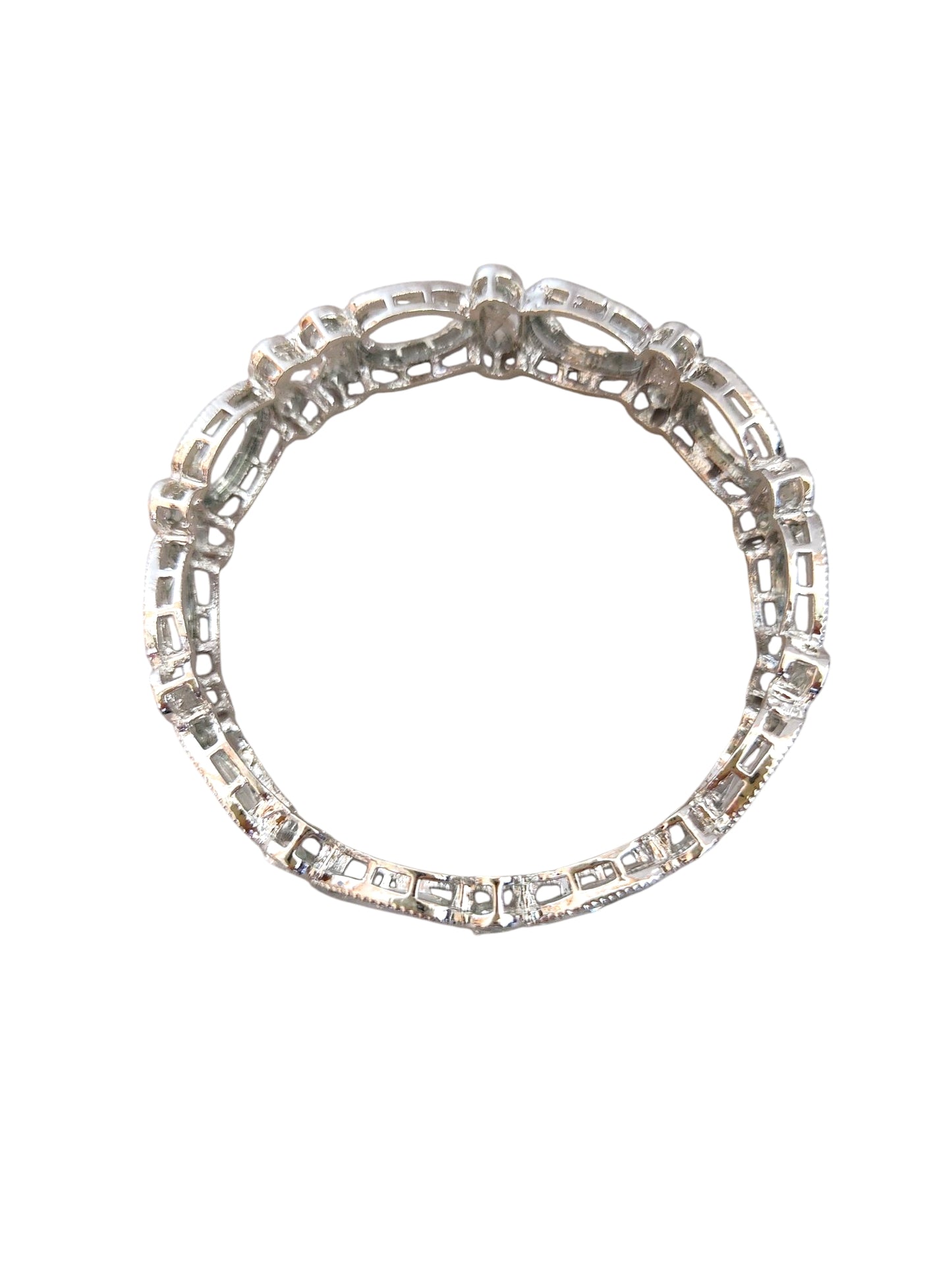 silver plated kundan bangles for women