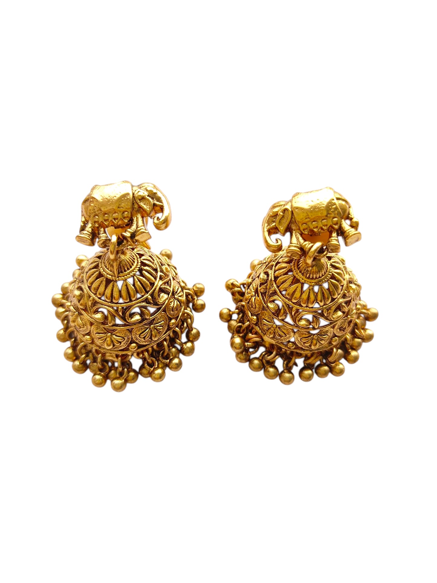 antique gold ganesh chaturthi jewellery set online