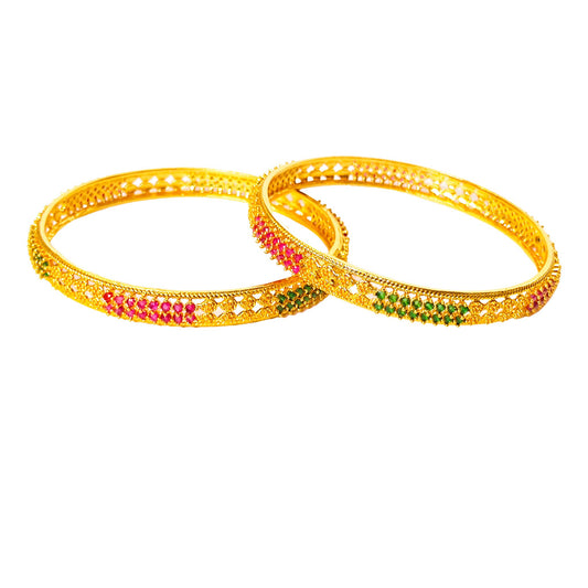 Buy gold plated bangles online in USA