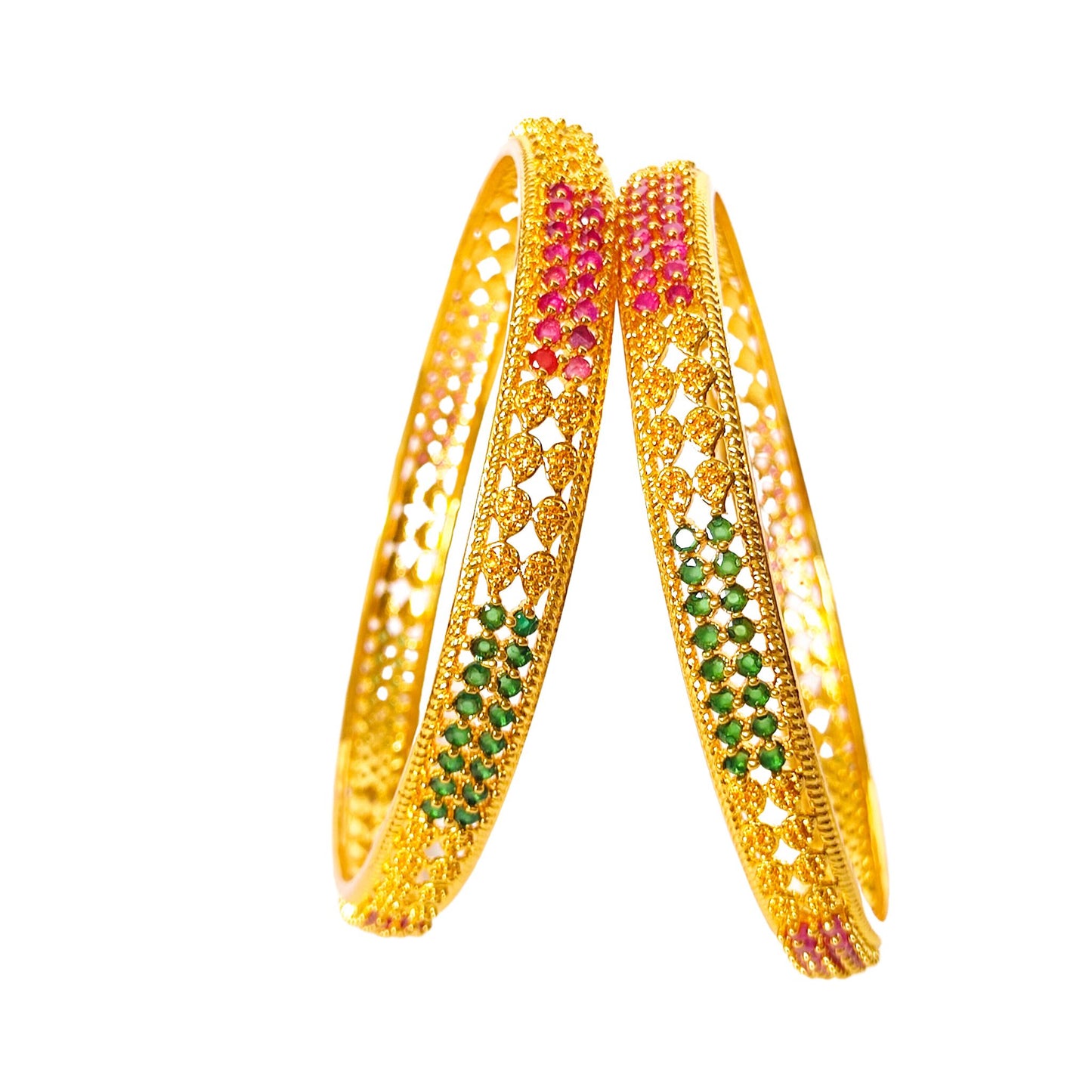Buy gold plated bangles online in USA