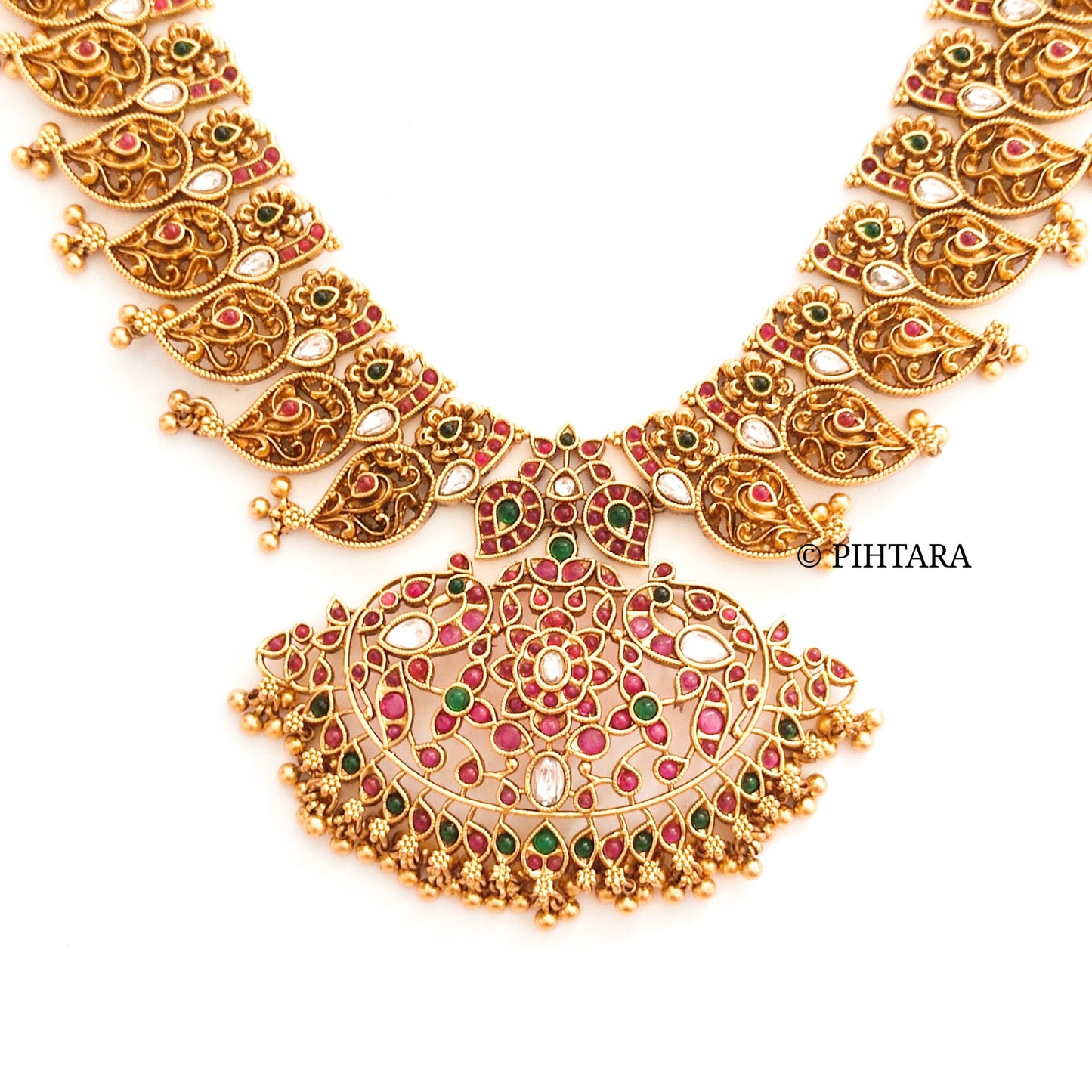 mango necklace designs in gold