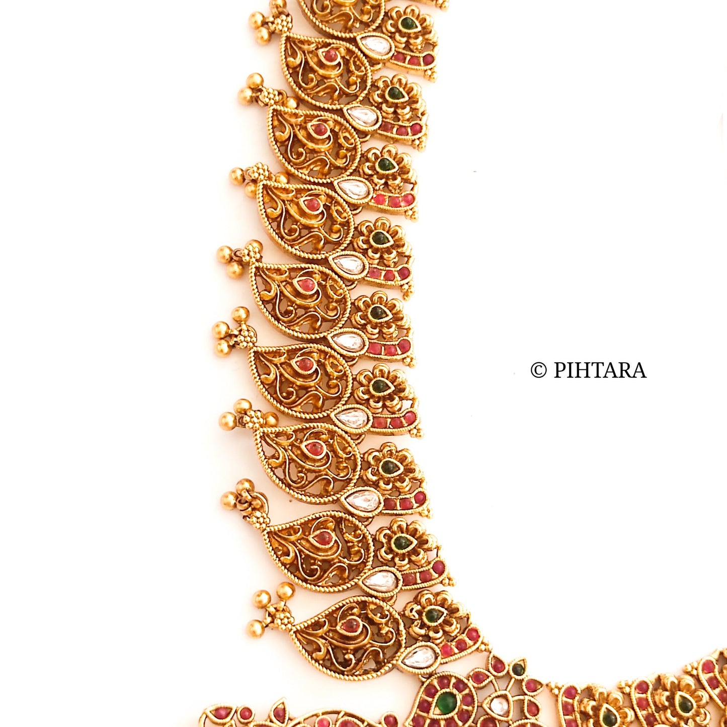 mango necklace designs in gold