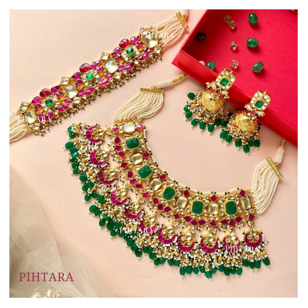 Kundan Necklace - PK009N22