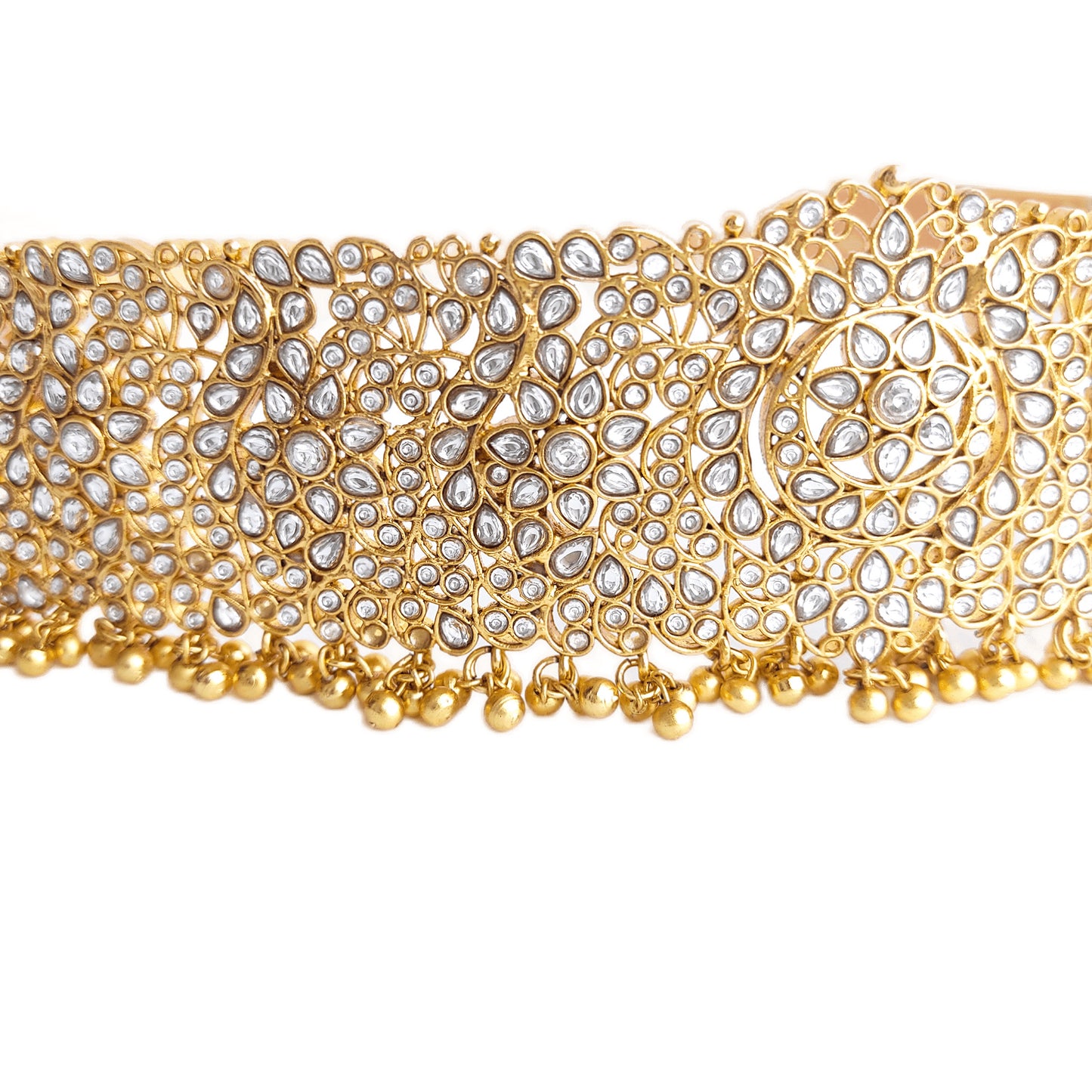 Bridal kundan hip belt for weddings