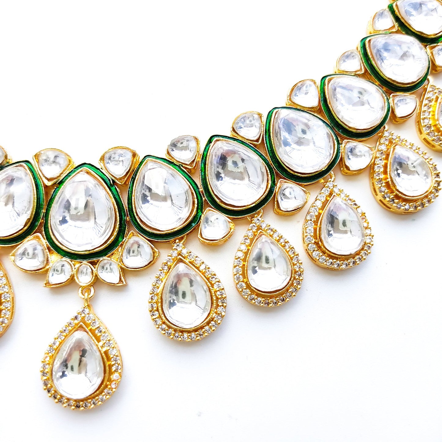 kundan necklace set for weddings