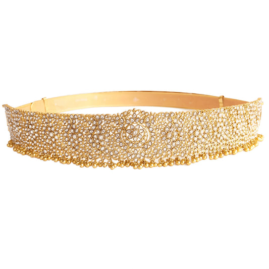 Bridal kundan hip belt for weddings