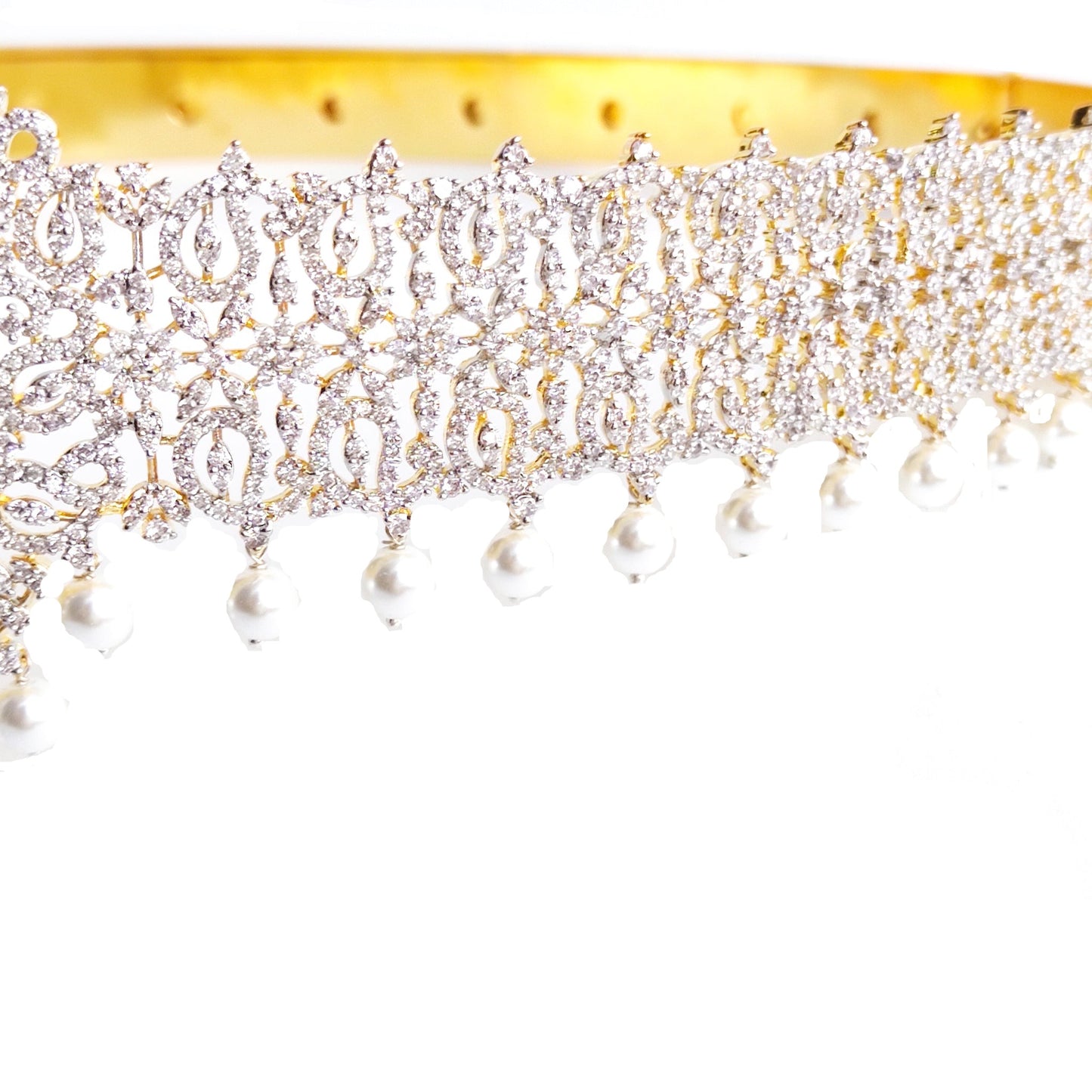 american diamond hip belt vaddanam