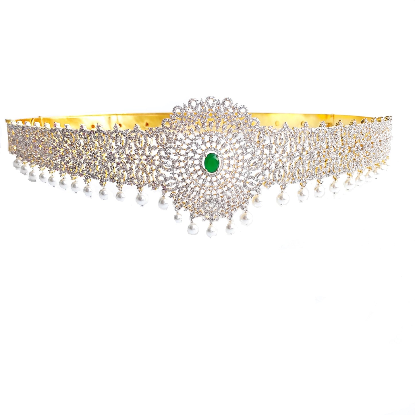 american diamond hip belt vaddanam