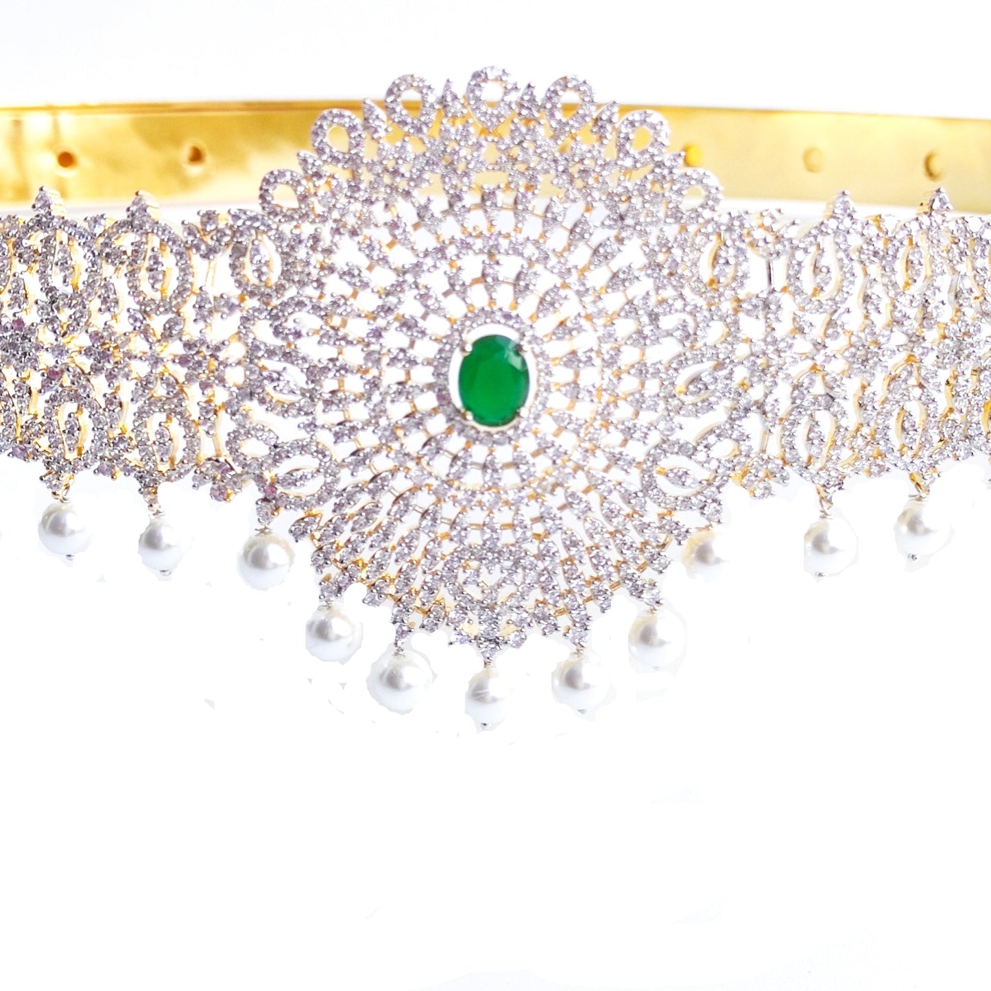 american diamond hip belt vaddanam