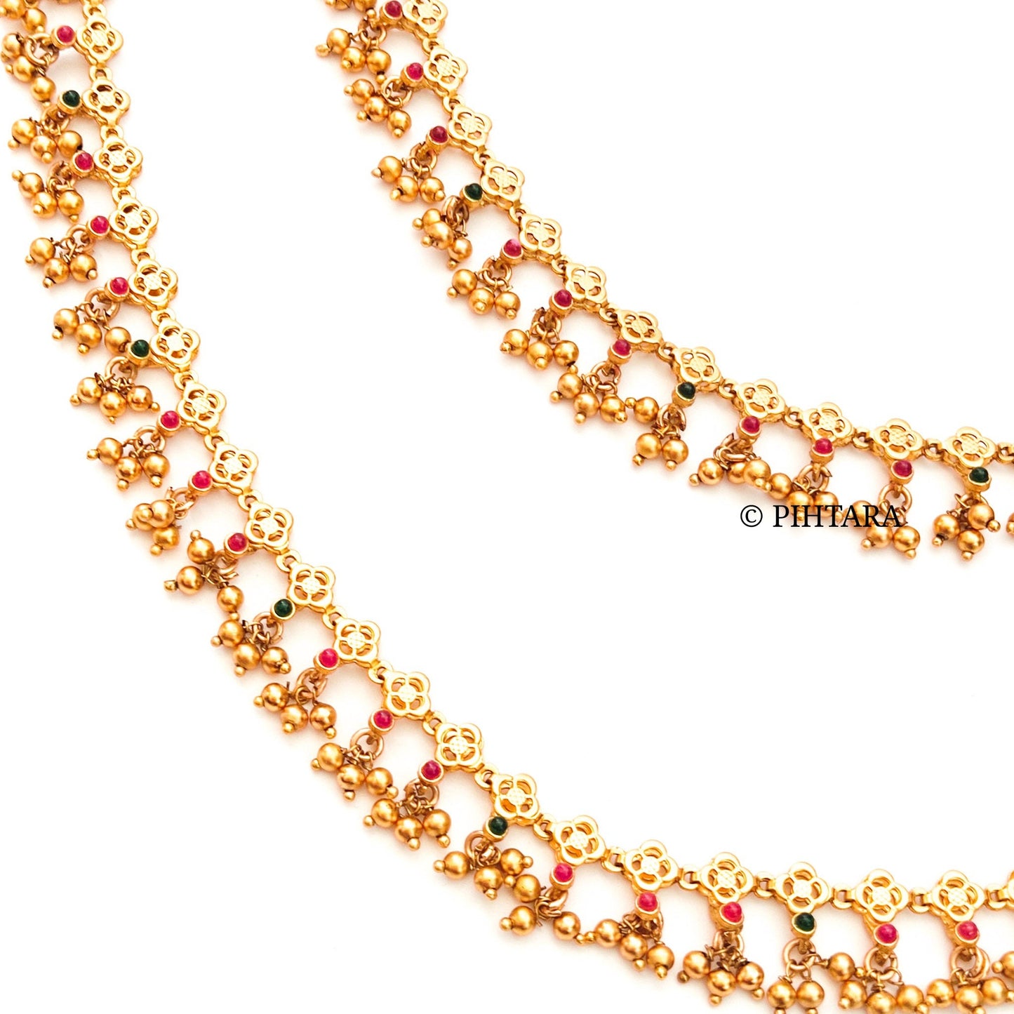 latest gold anklets with price