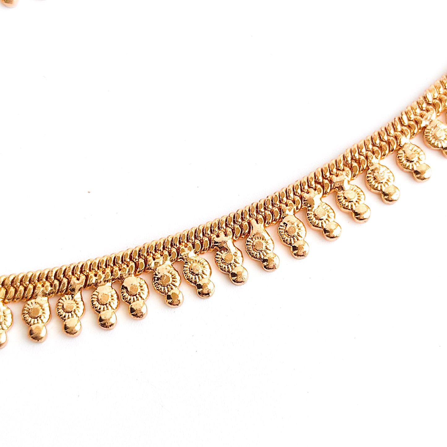 Gold anklets with price