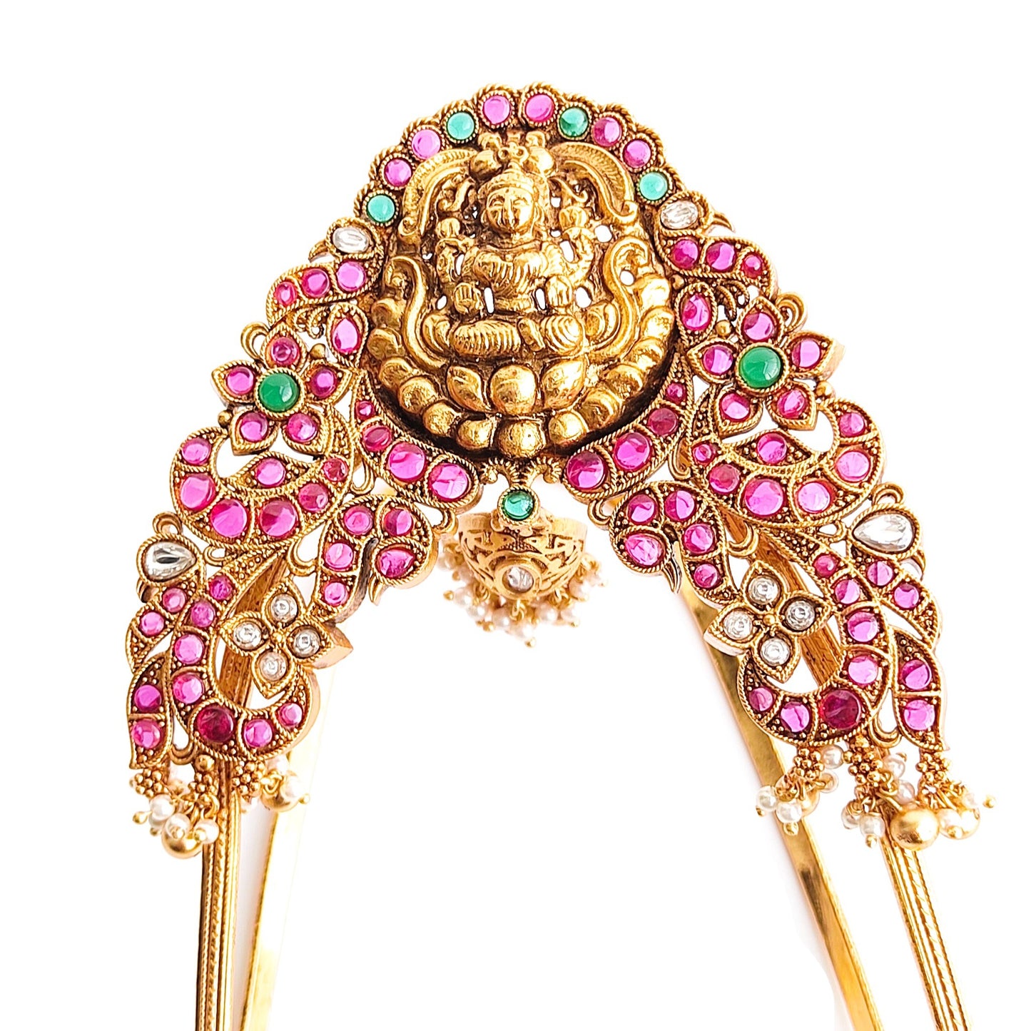 Gold vanki or bajuband for brides. Bridal Accessories.