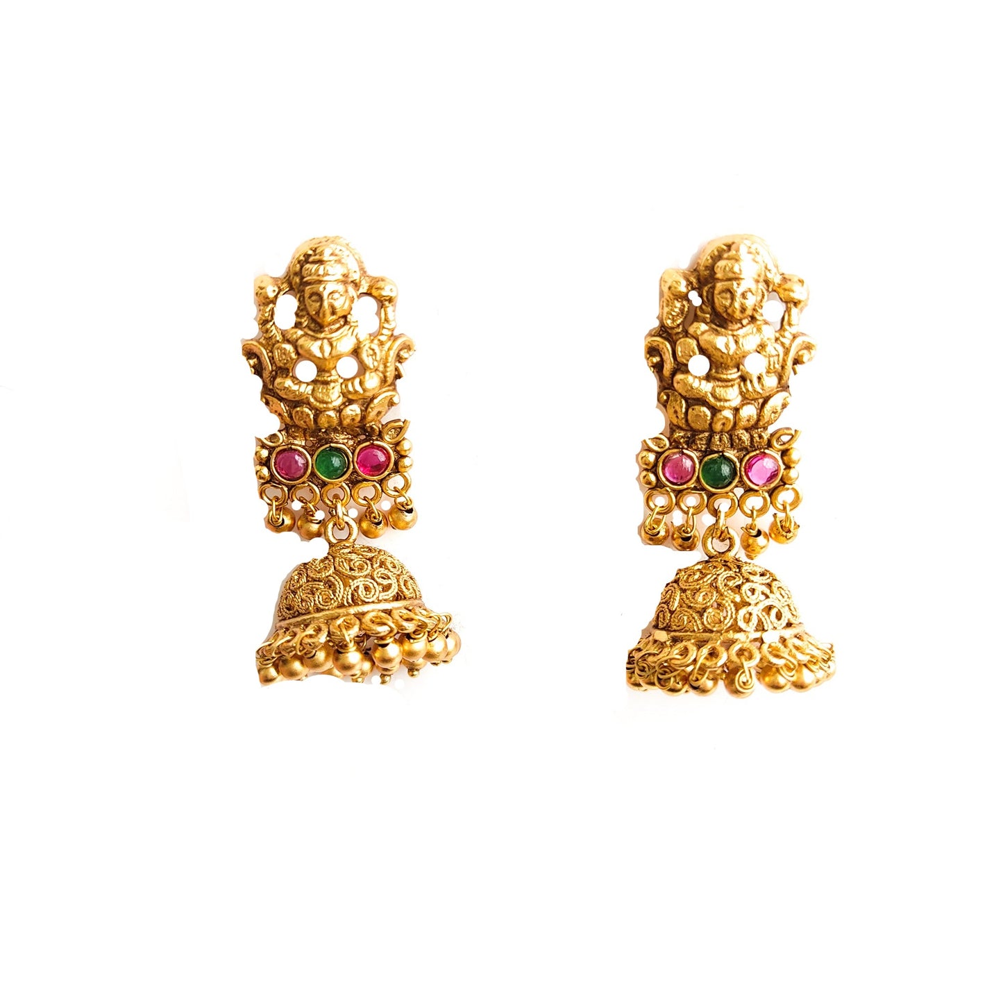 antique lakshmi necklace. temple jewellery