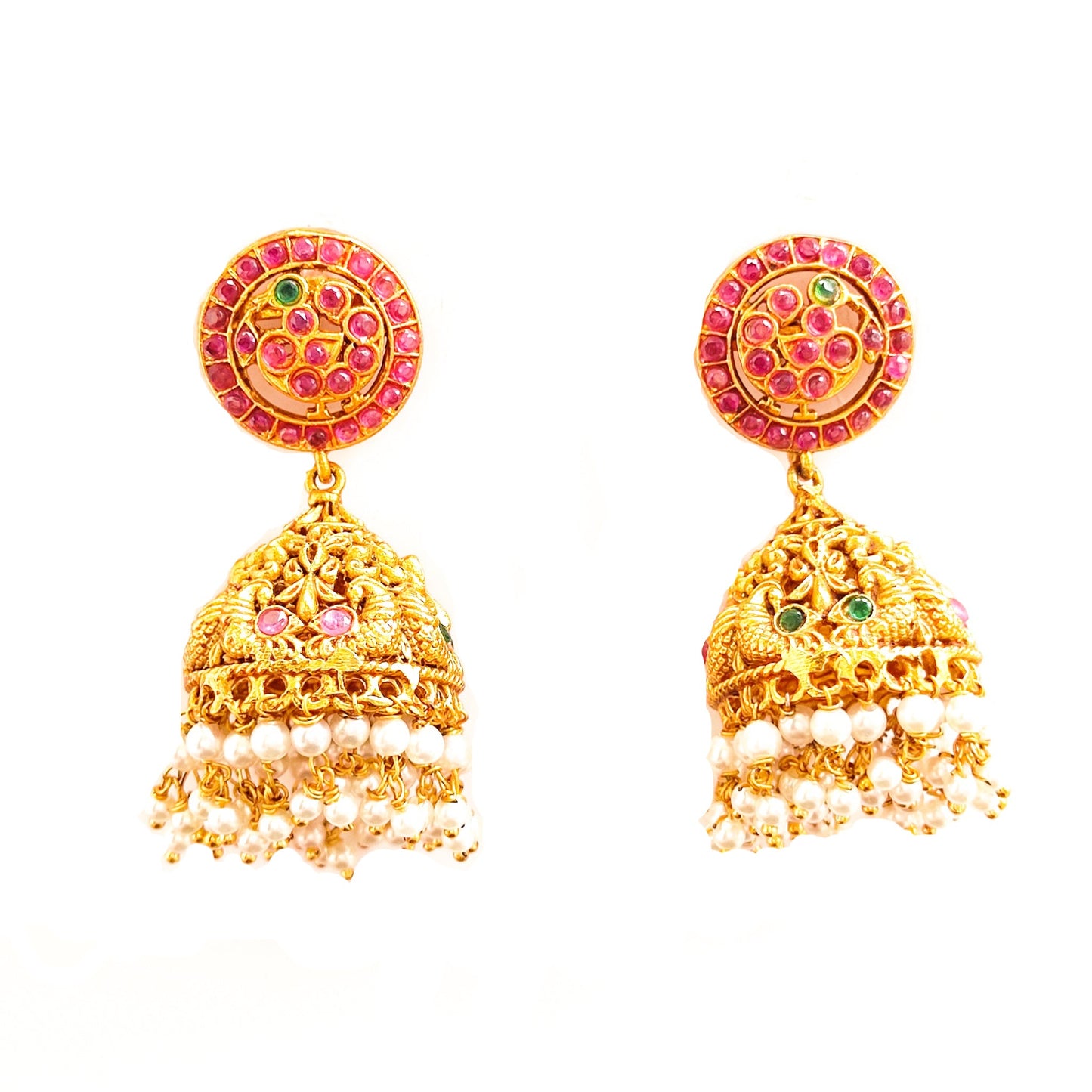 latest gold jhumka designs