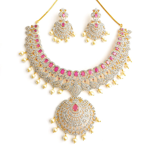 diamond bridal jewellery set