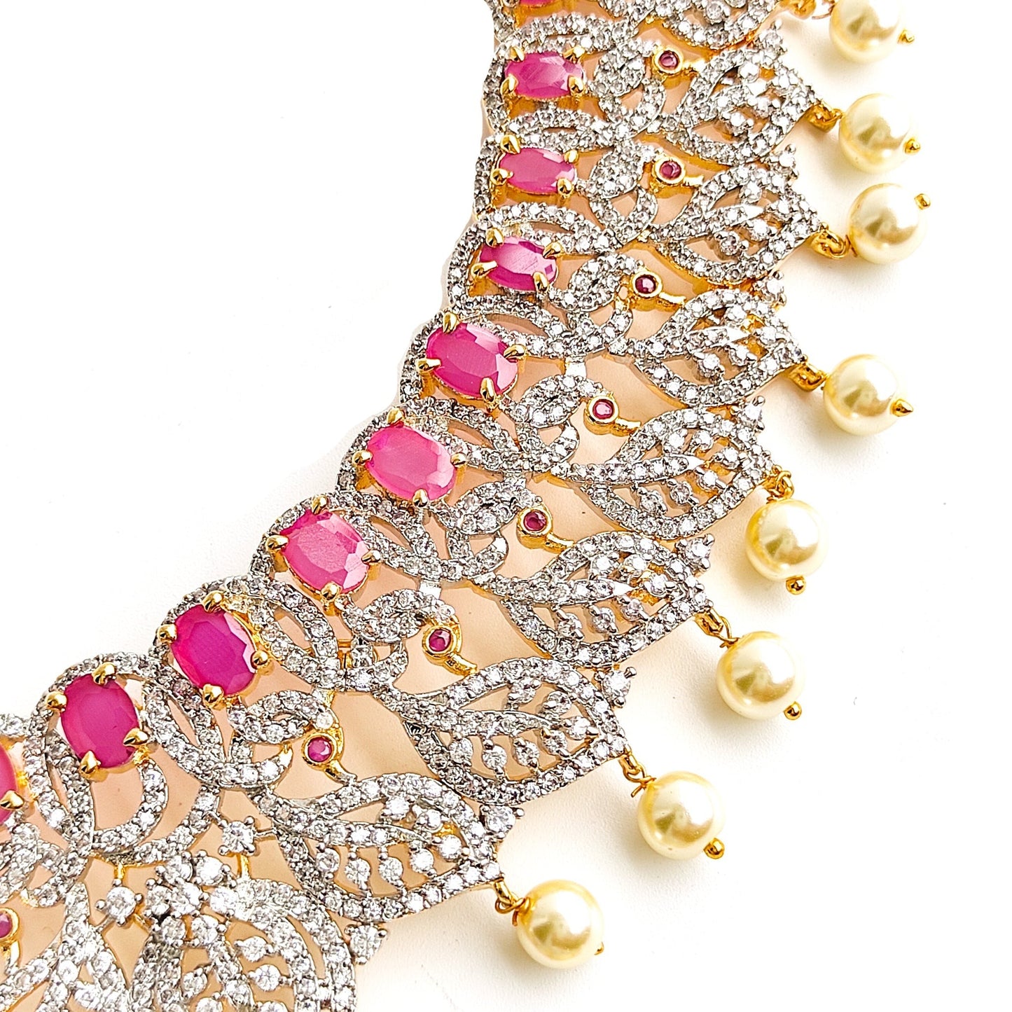 diamond bridal jewellery set